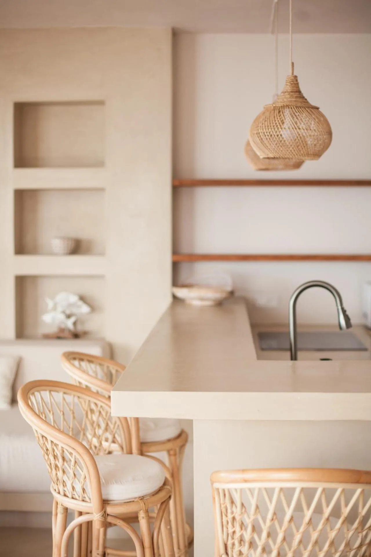 Kitchen or kitchenette in Chantauvent Guest House