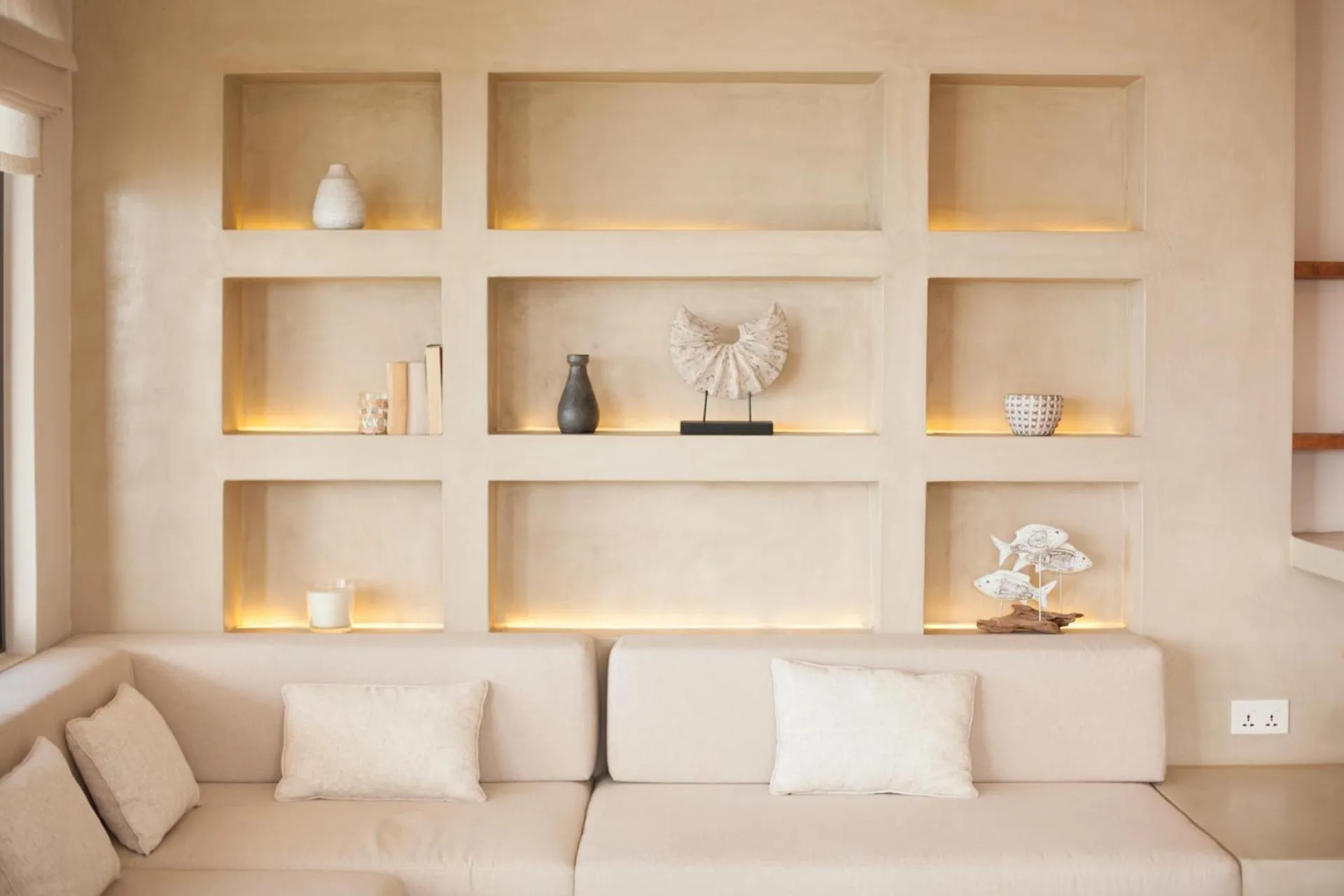 Living room in Chantauvent Guest House