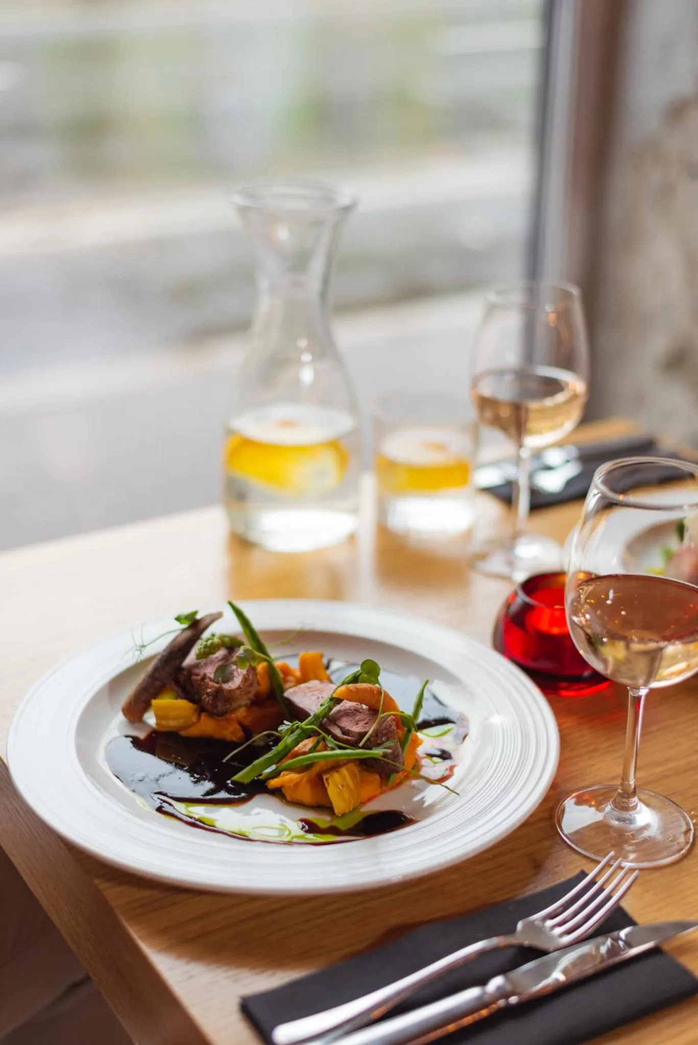 Dinner in The von Stackelberg Hotel Tallinn