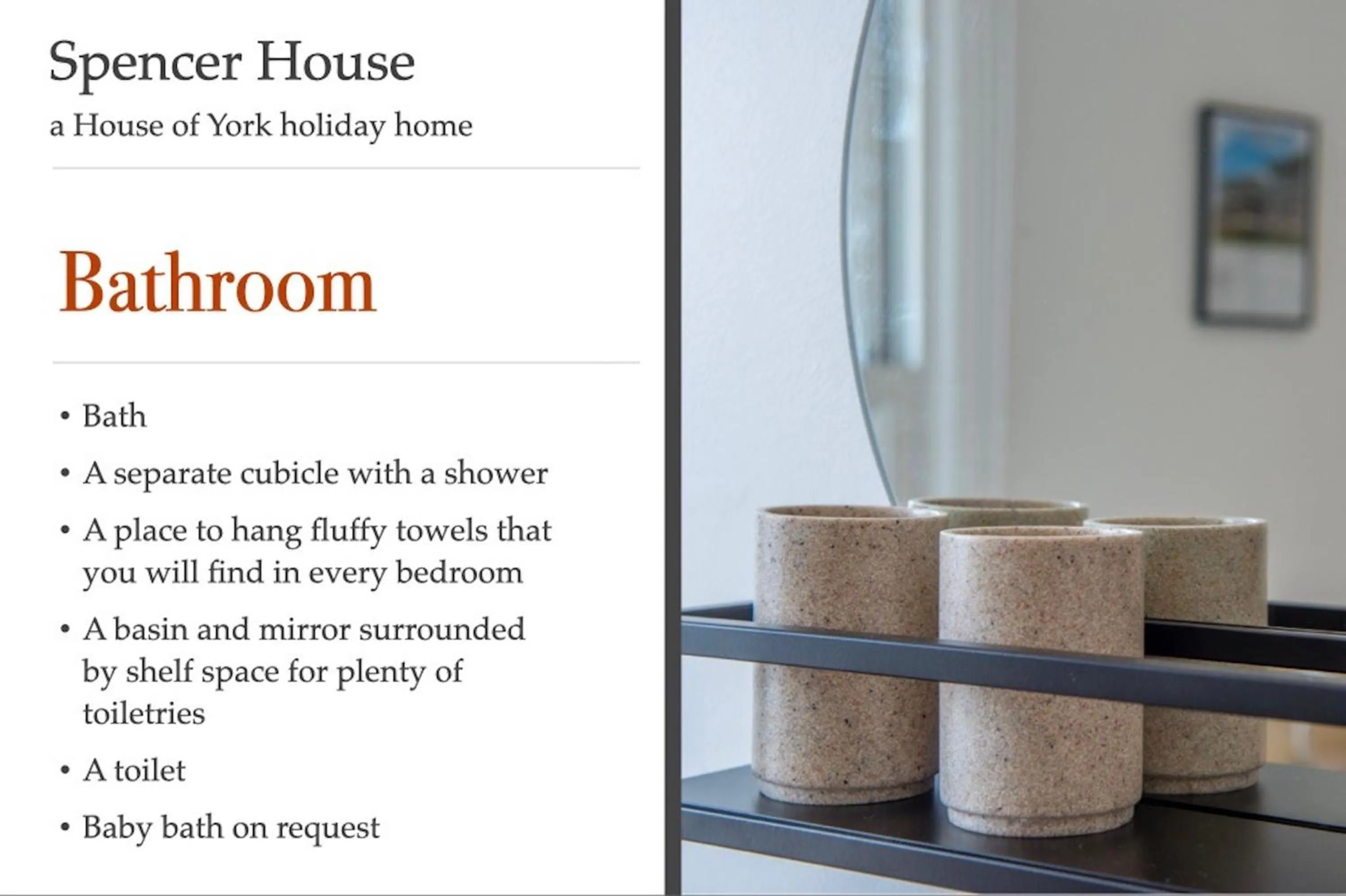 Bathroom in Spencer House