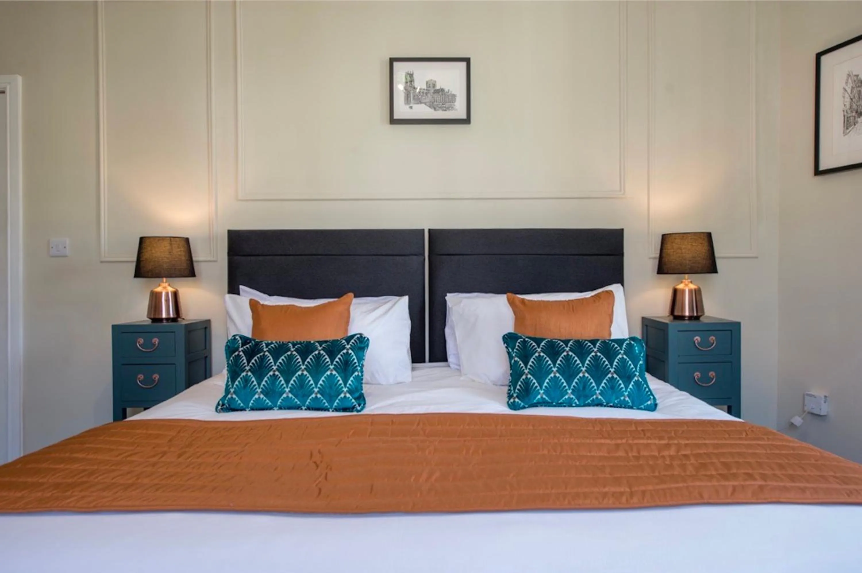 Bedroom, Bed in Spencer House