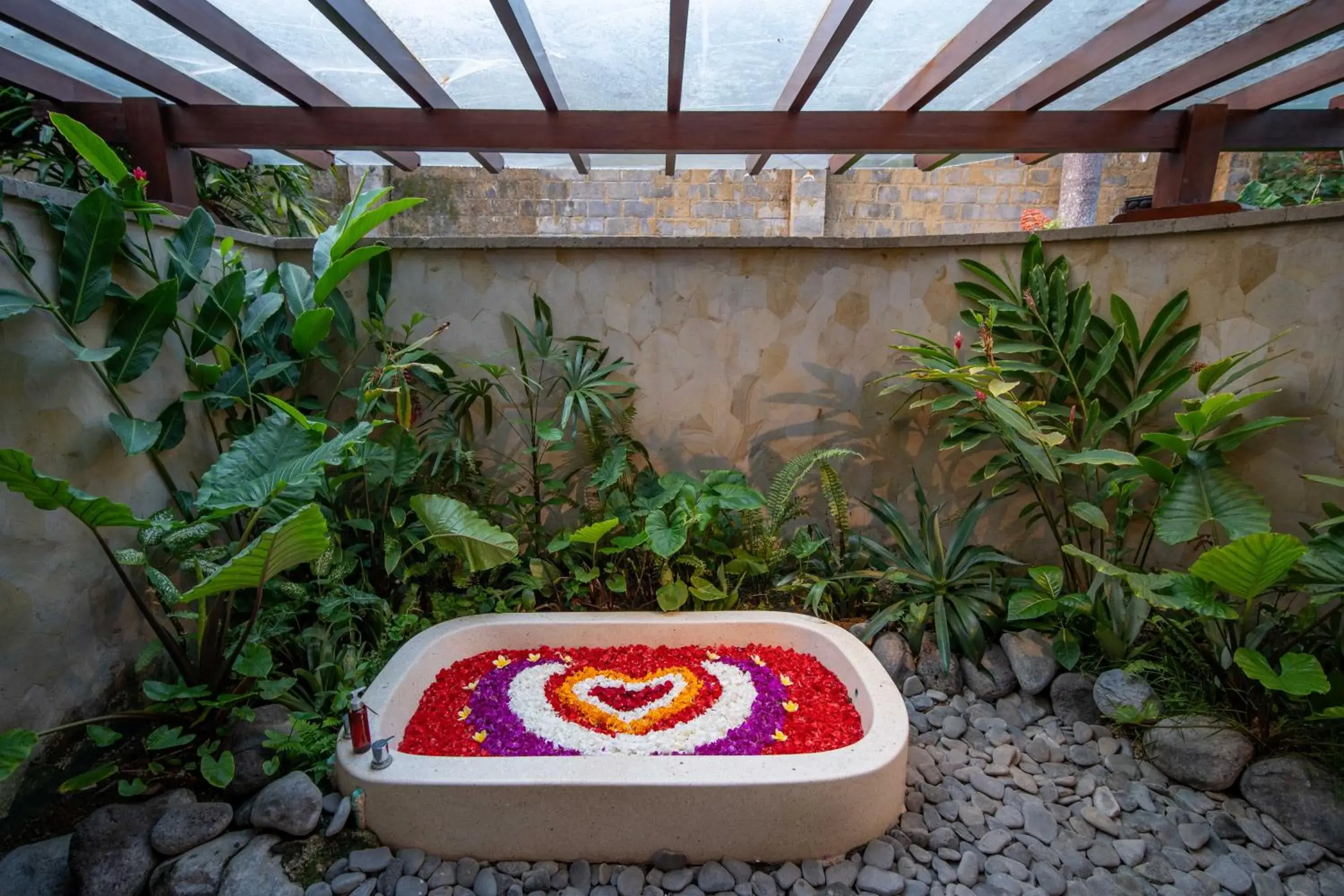 Bathroom in Aryaswara Villa Ubud Bathroom in Aryaswara Villa Ubud