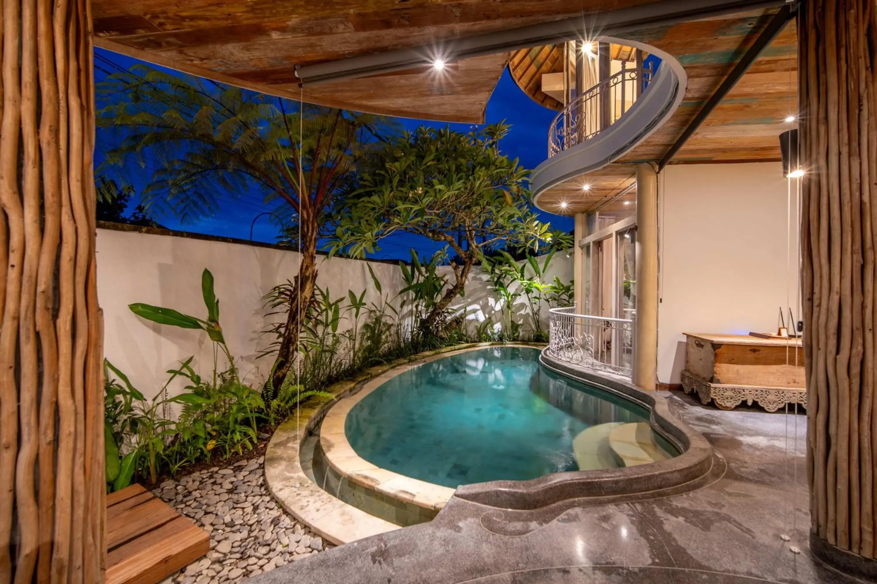 Property building in Aryaswara Villa Ubud Property building in Aryaswara Villa Ubud