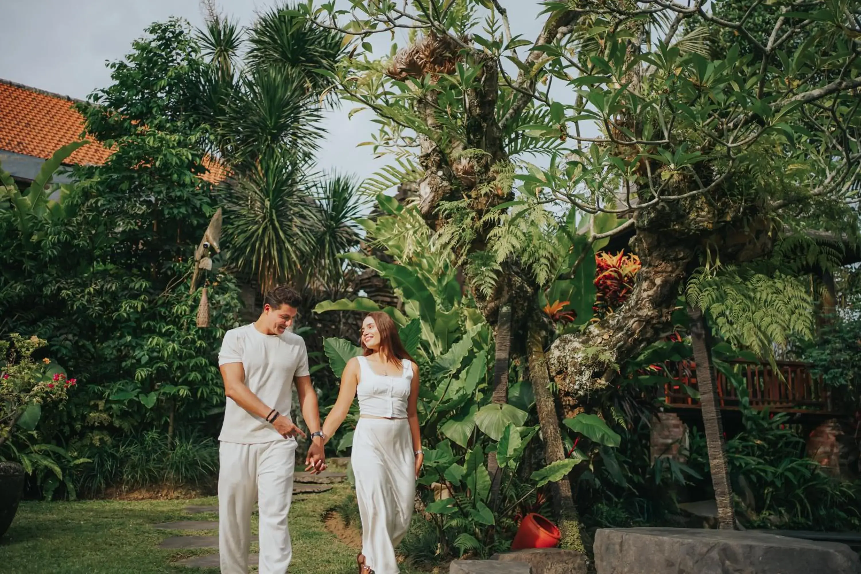 Garden in Aryaswara Villa Ubud Garden in Aryaswara Villa Ubud