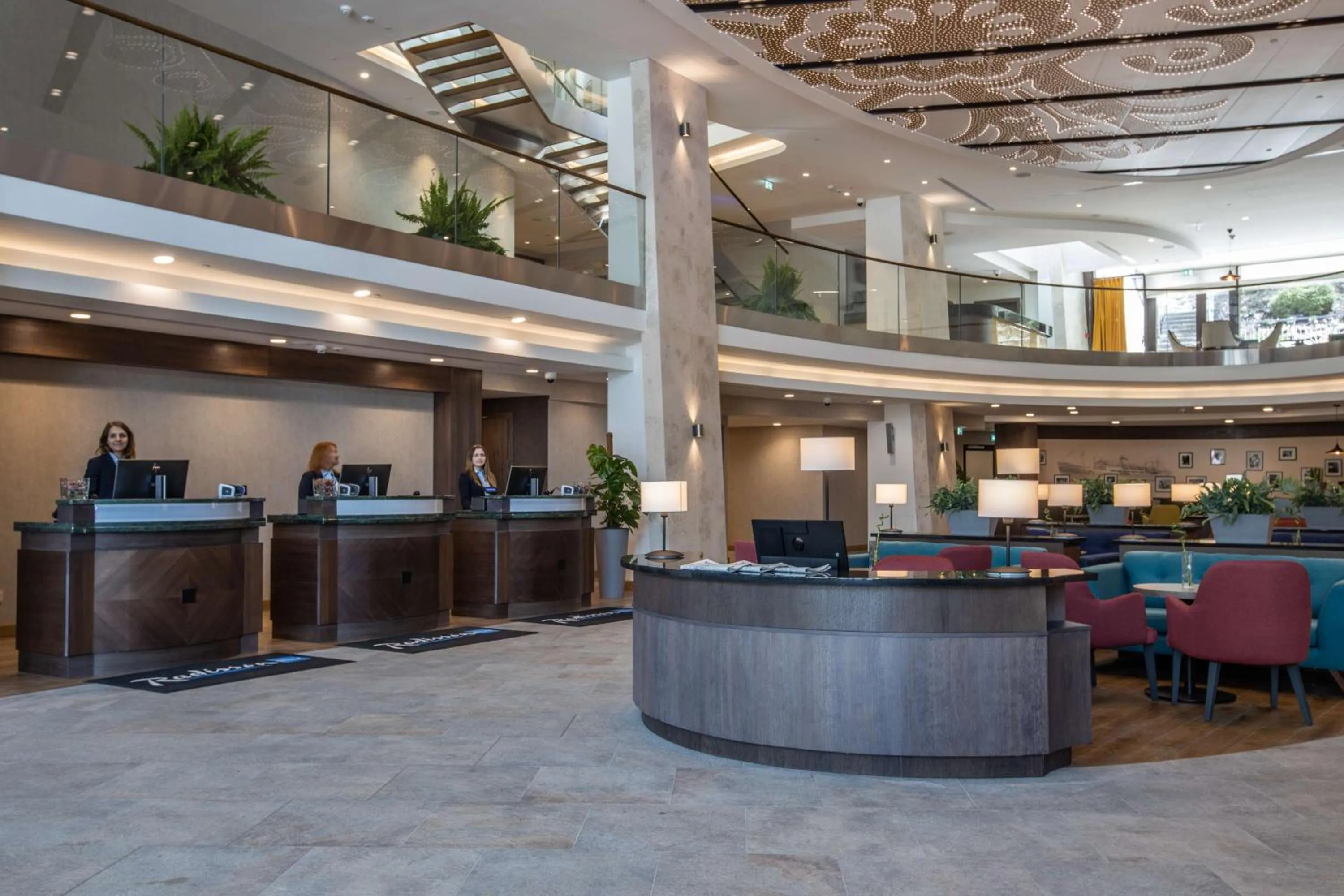 Lobby or reception in Radisson Blu Hotel & Residences