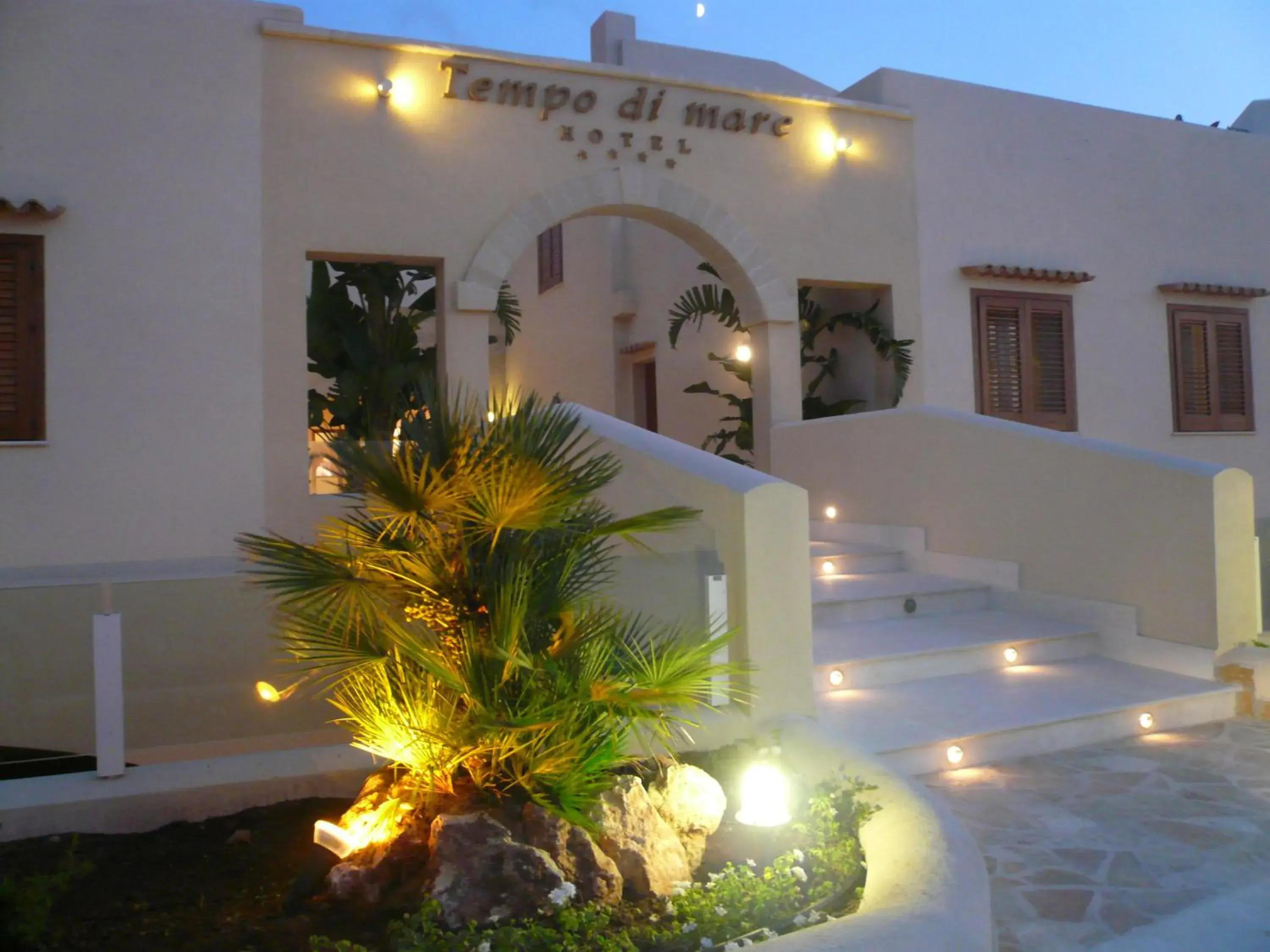 Facade/entrance in Tempo Di Mare Facade/entrance in Tempo Di Mare