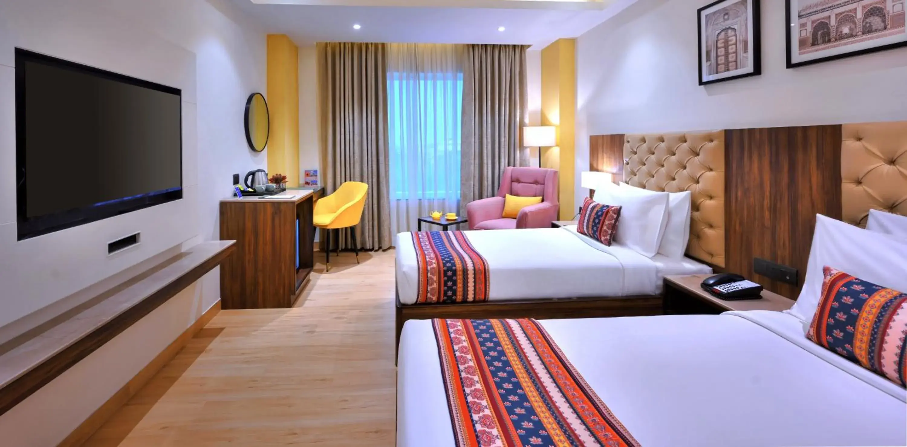 Deluxe Twin Room - single occupancy in Golden Tulip Agra Deluxe Twin Room - single occupancy in Golden Tulip Agra