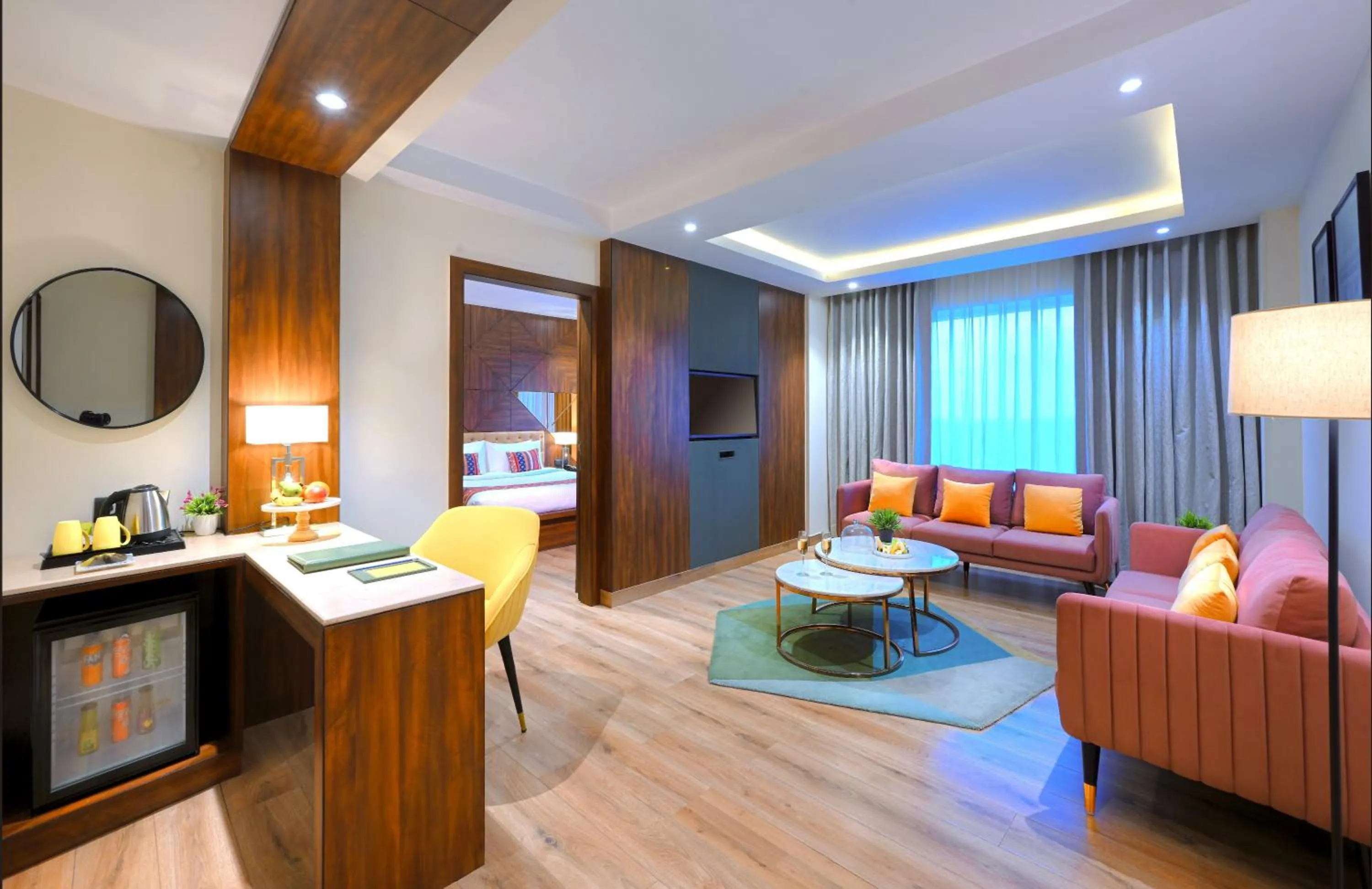 Seating area in Hotel Royale Regent