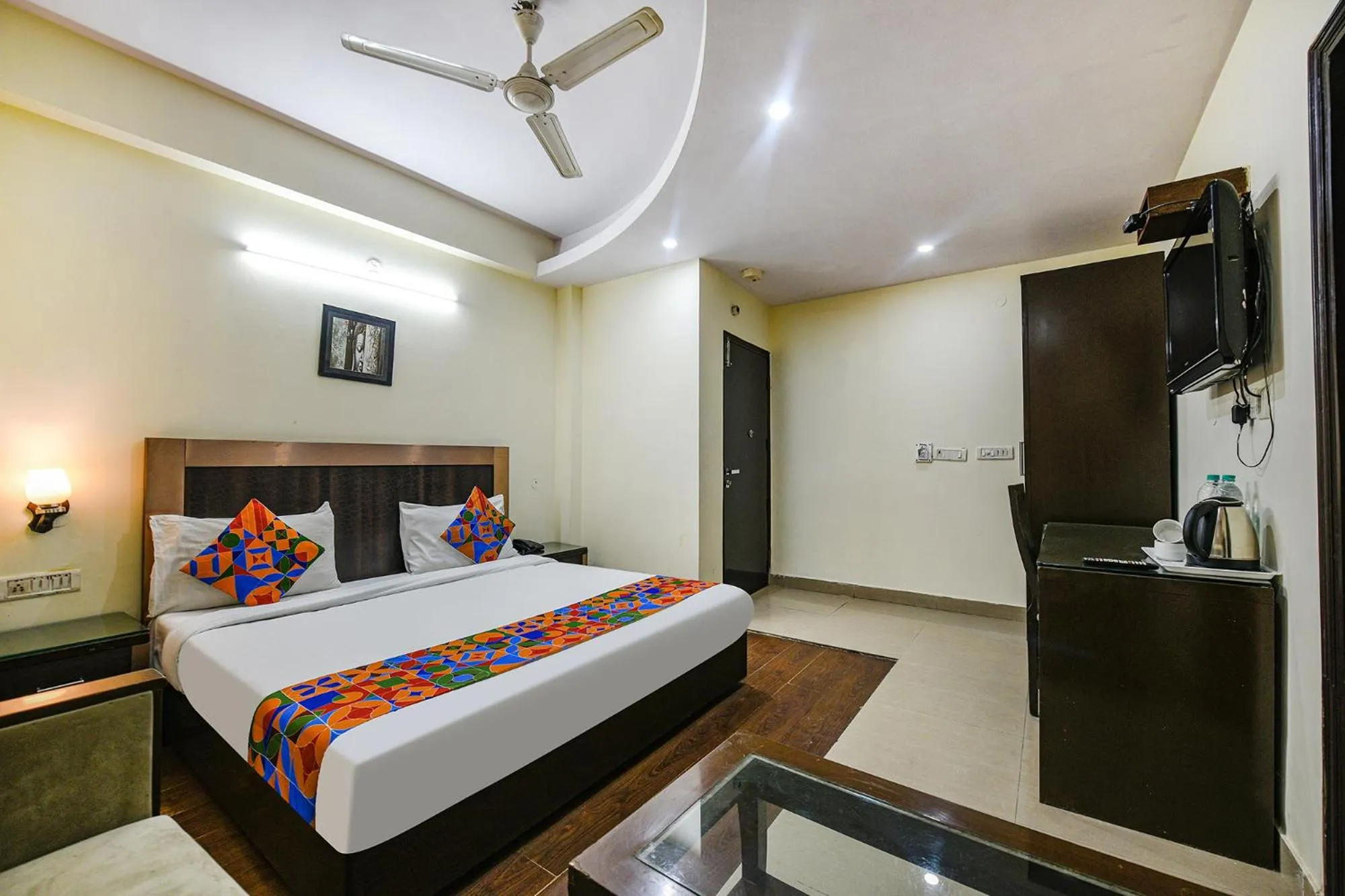 Bed in FabExpress Swiss International - Nr Patel Nagar Metro