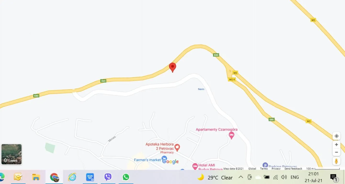 Location in Mum's Apartment