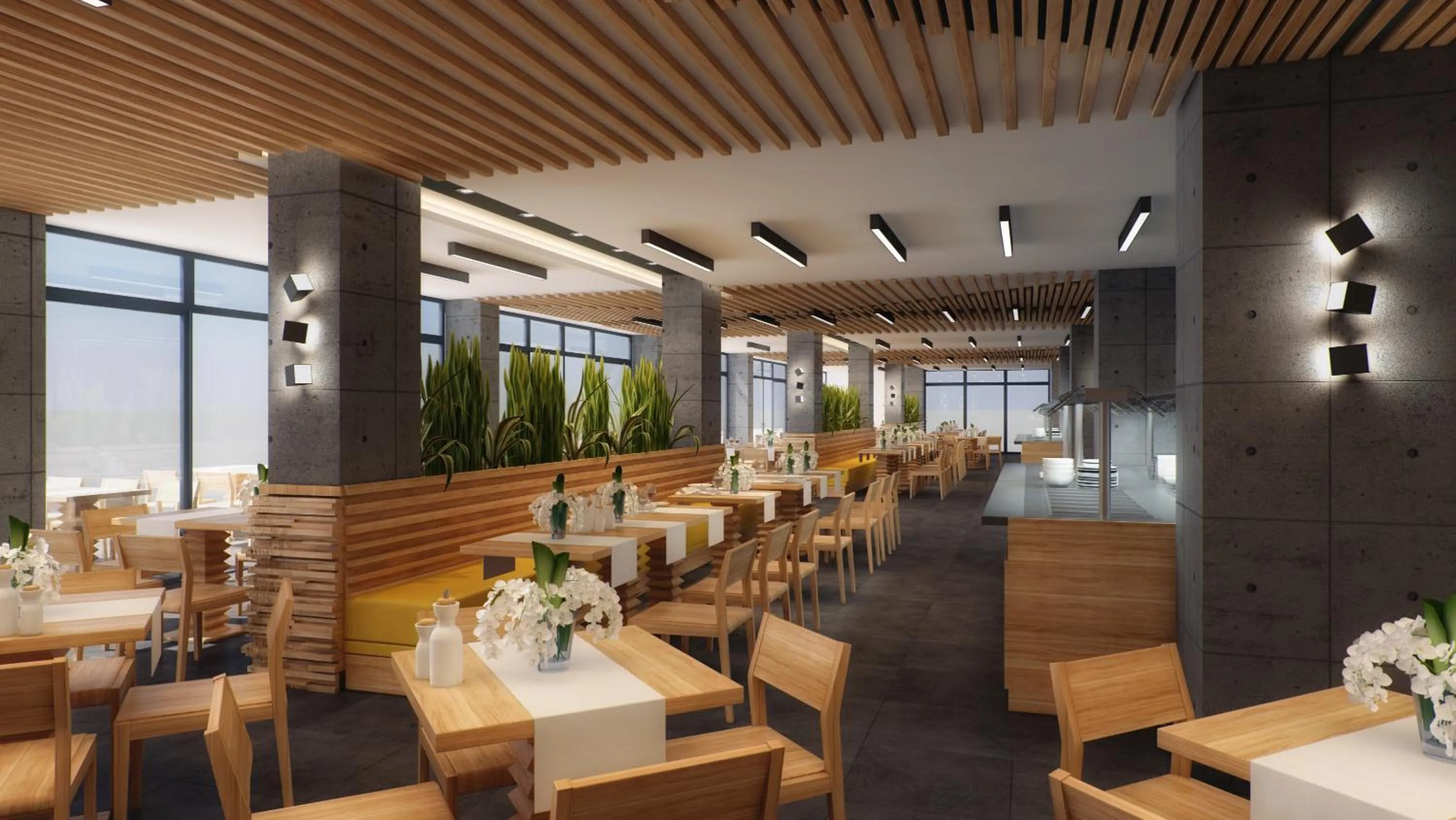 Restaurant/places to eat in HVD Viva Club Ultra All Inclusive - Private Beach & Free Parking