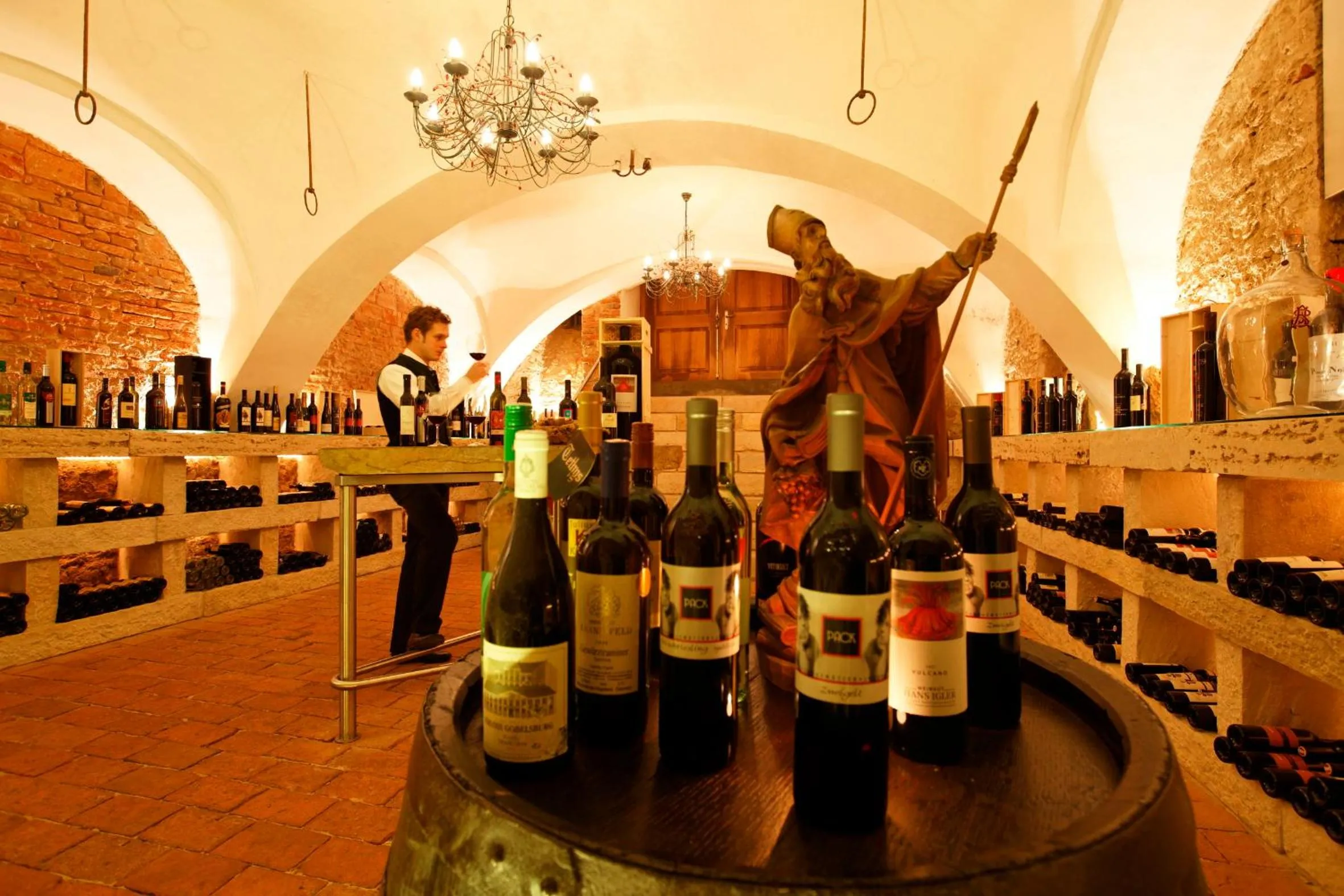 Lounge or bar in Gasthof Pack "Zur Lebing Au"