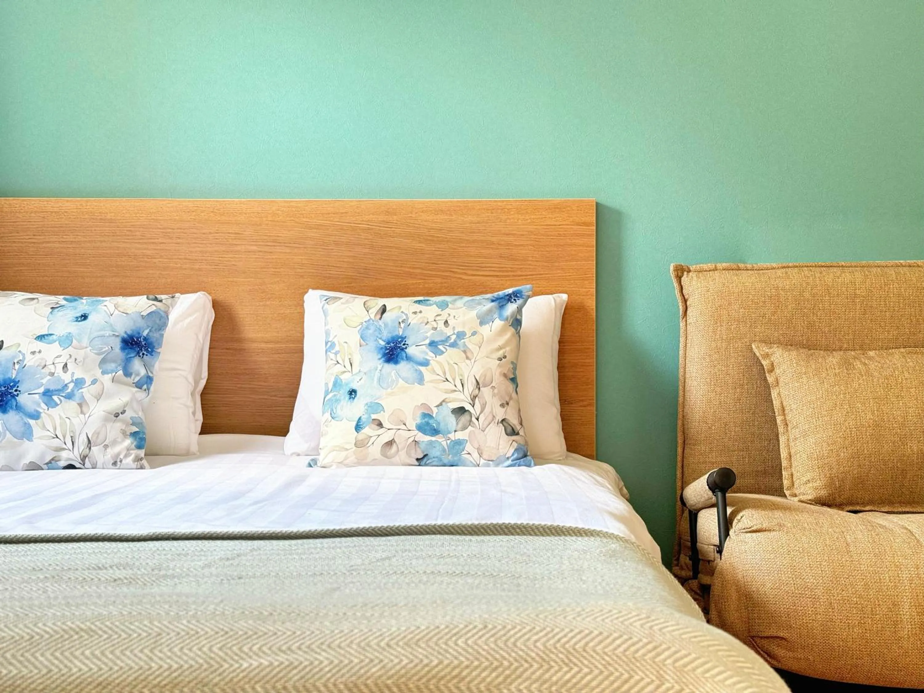 Bed in Juso AFP Apartment Hotel