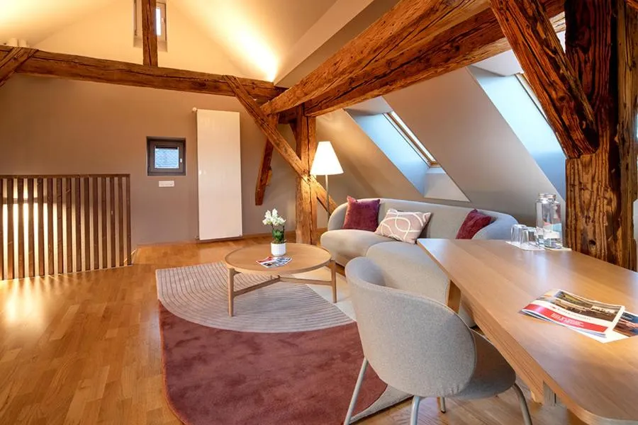 Seating area in Hotel Roter Ochsen