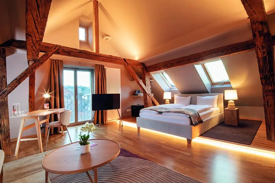 Bedroom, Bed in Hotel Roter Ochsen