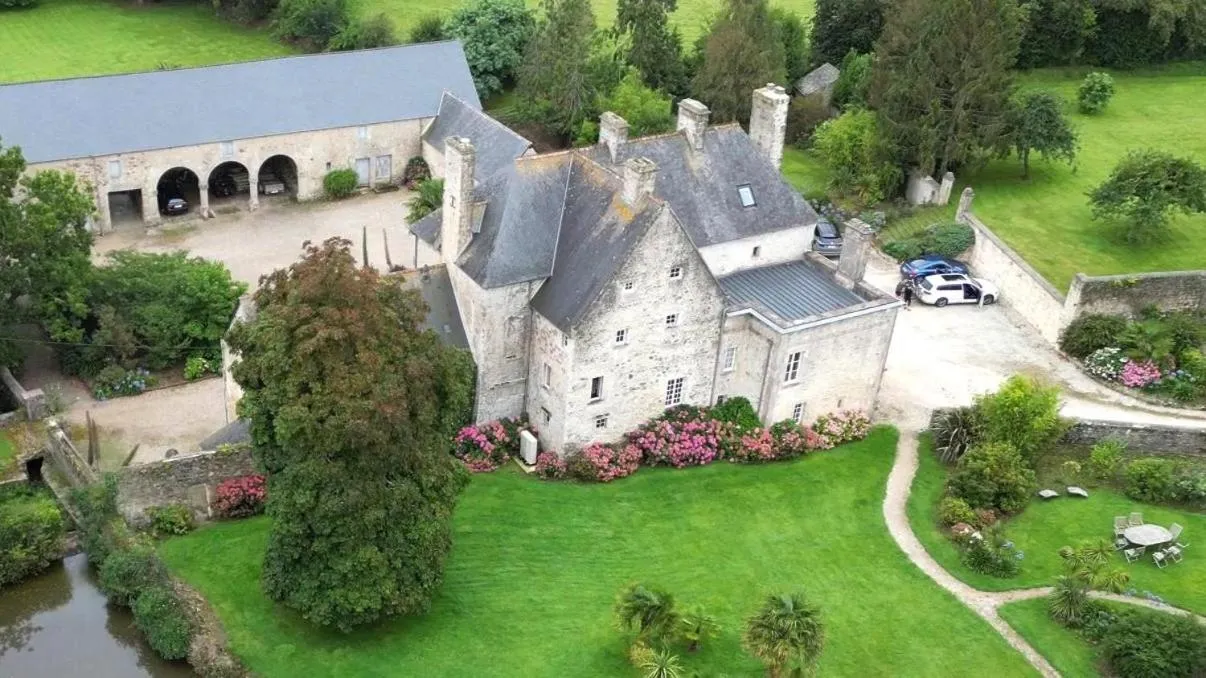 Bird's eye view in Manoir De Savigny