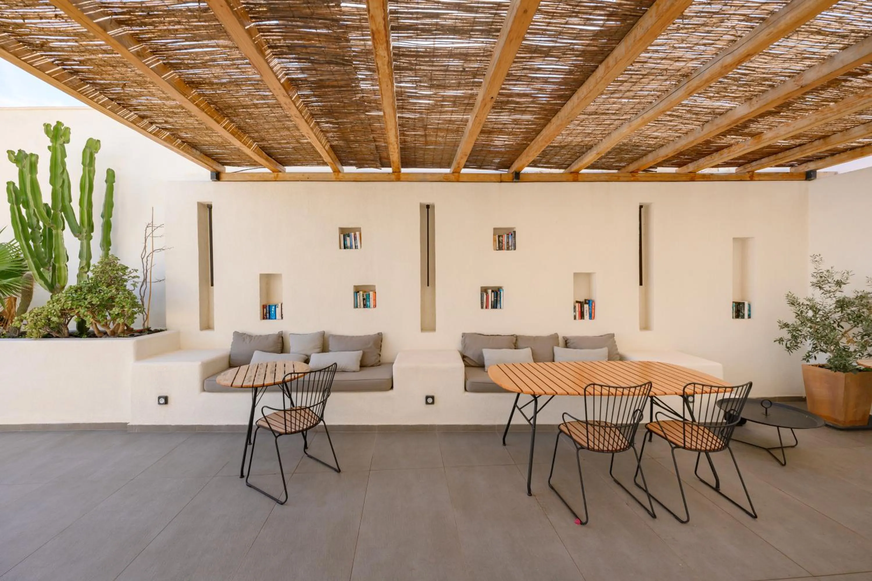 Balcony/Terrace in Lemon Suites Santorini