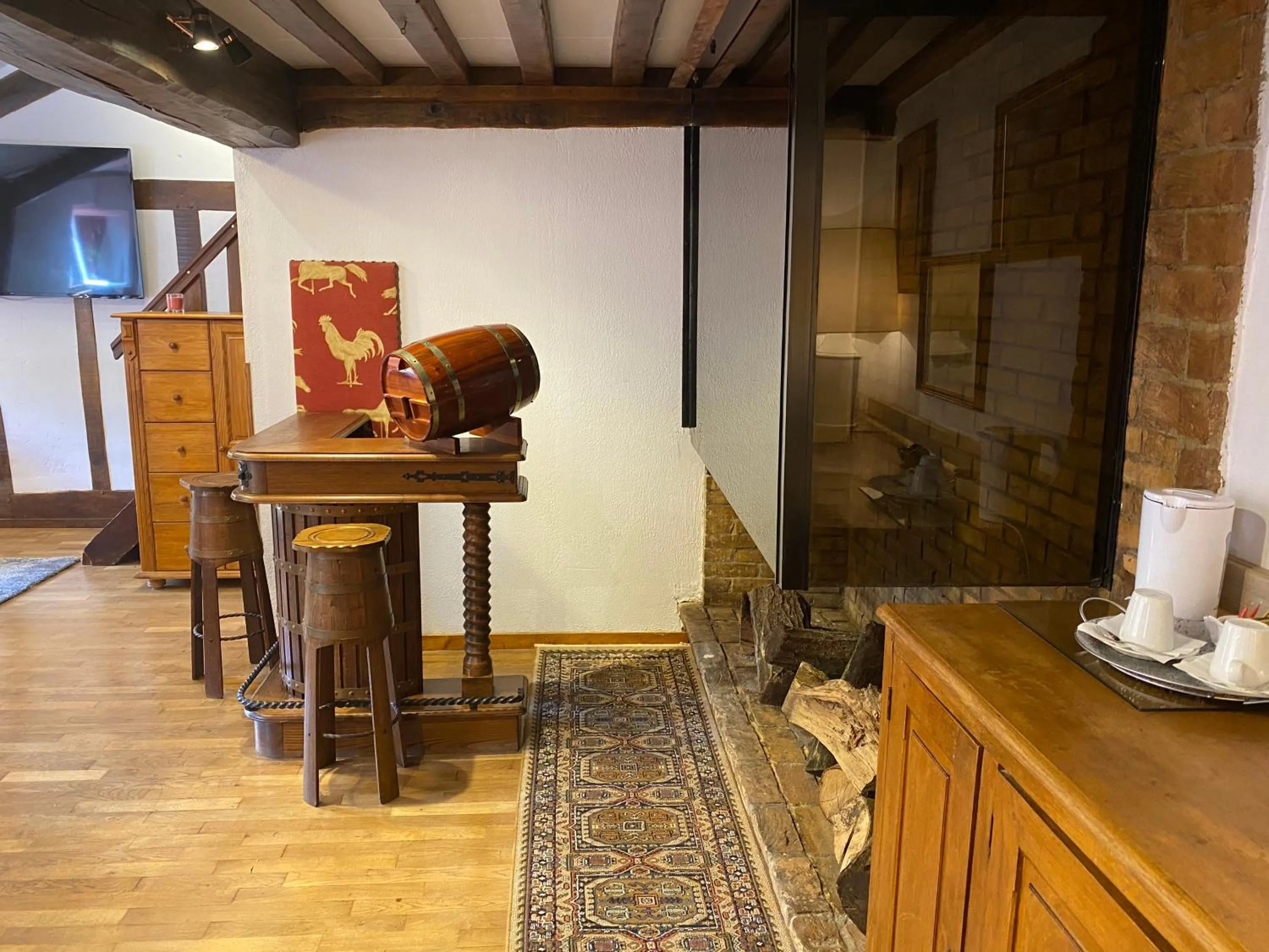 Living room in Le Relais Du Haras - Deauville
