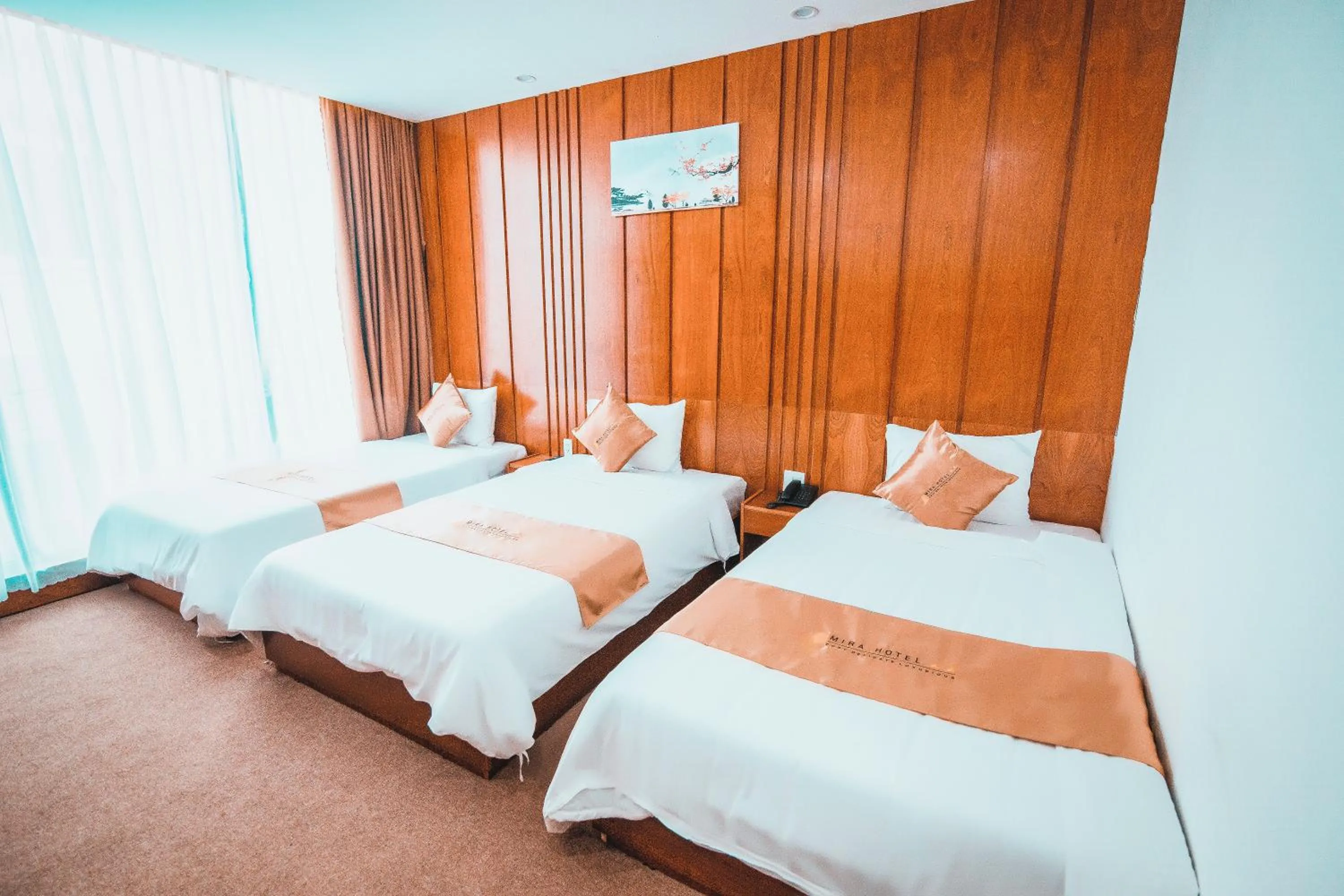 Bed in Mira Hotel Quy Nhơn