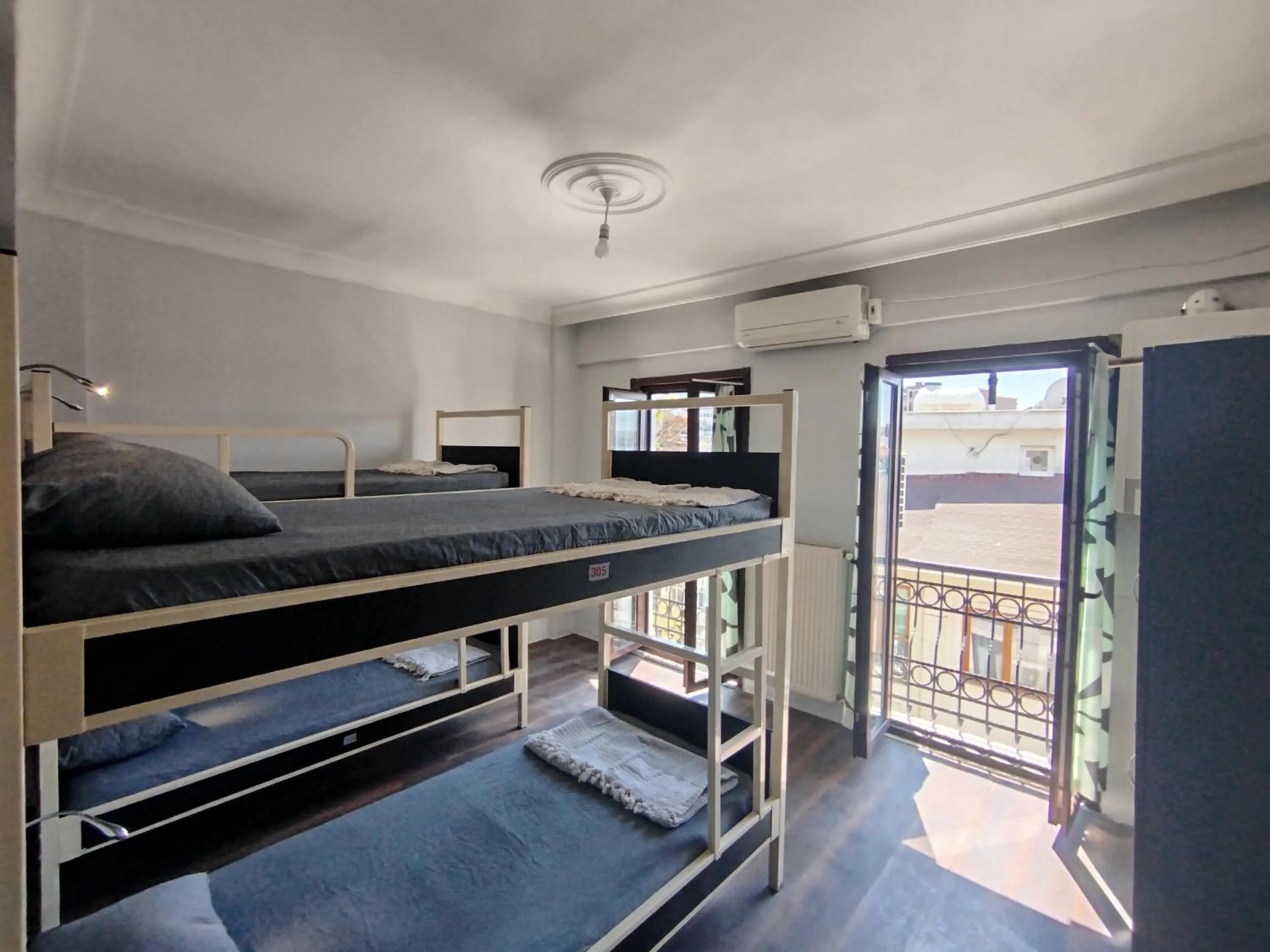 Balcony/Terrace, Bed in ivy hostel cafe