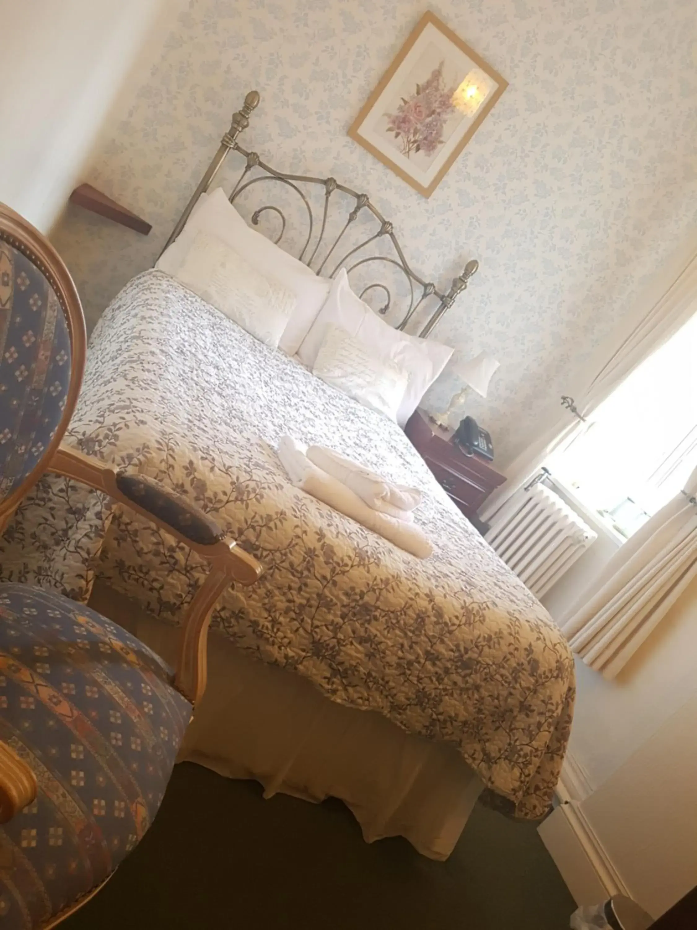 Single Room with Small Double Bed in Fox & Hounds Country Hotel Single Room with Small Double Bed in Fox & Hounds Country Hotel