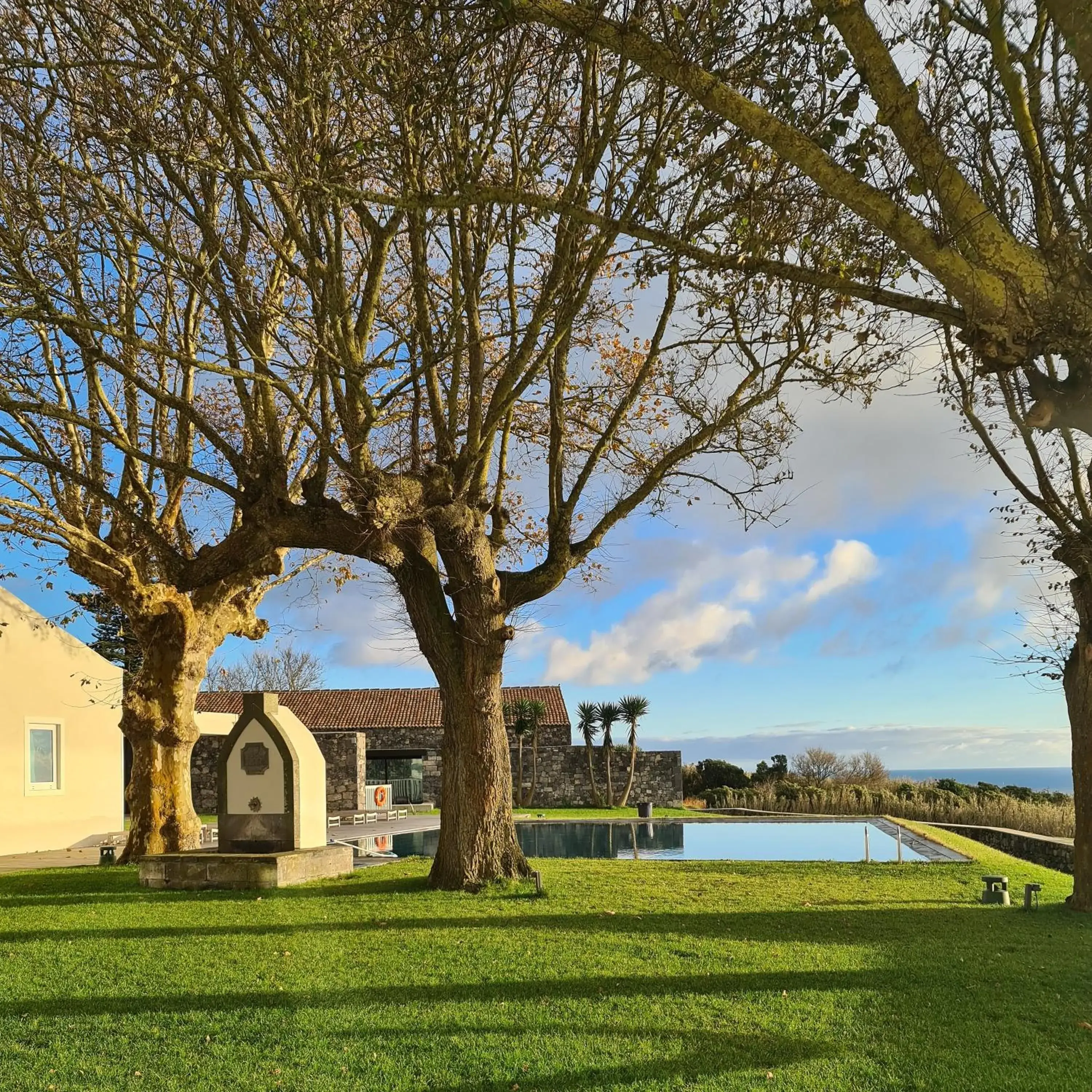 Garden view in SENSI Azores Nature and SPA Garden view in SENSI Azores Nature and SPA