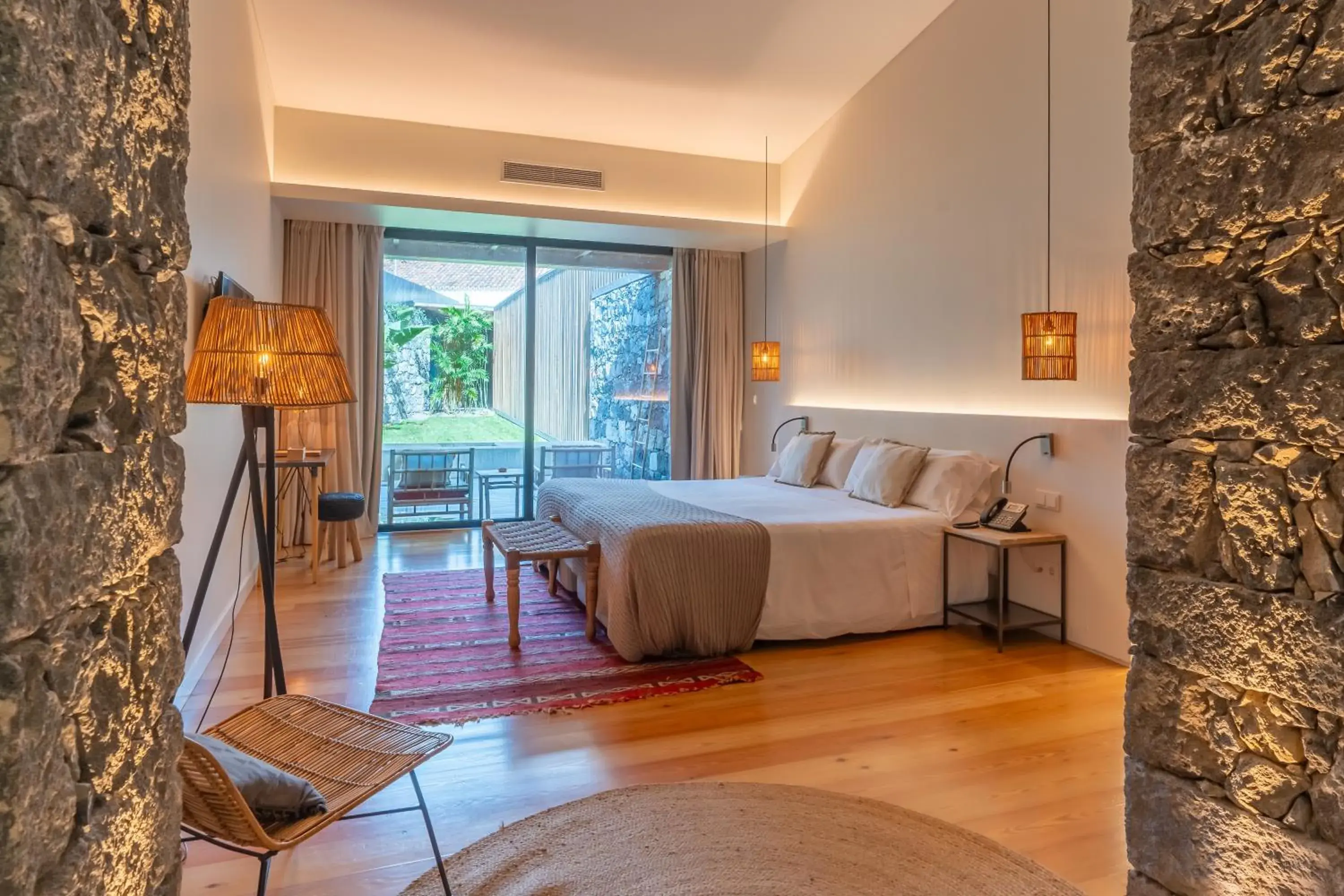 Bedroom, Bed in SENSI Azores Nature and SPA Bedroom, Bed in SENSI Azores Nature and SPA
