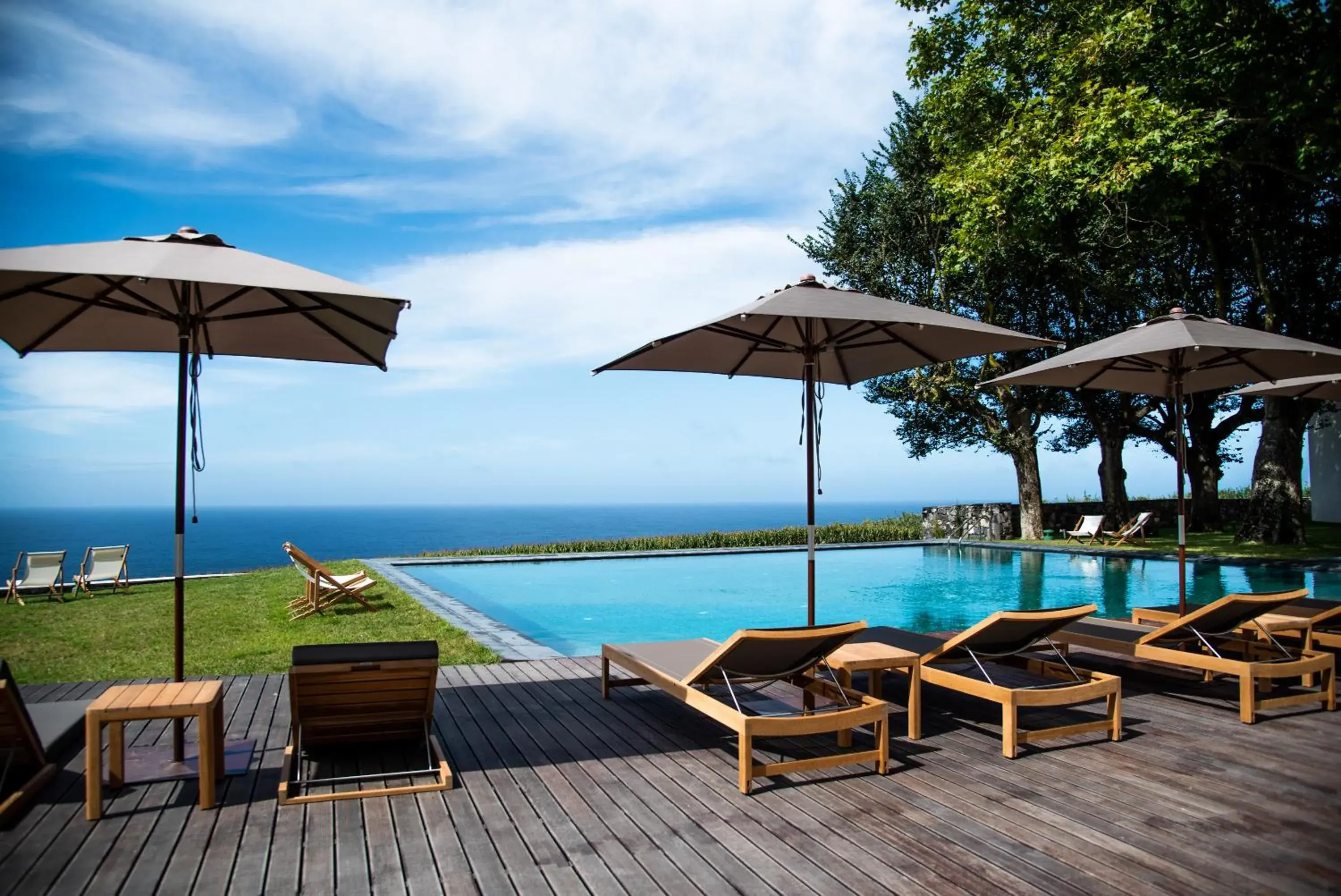 Garden view in SENSI Azores Nature and SPA Garden view in SENSI Azores Nature and SPA