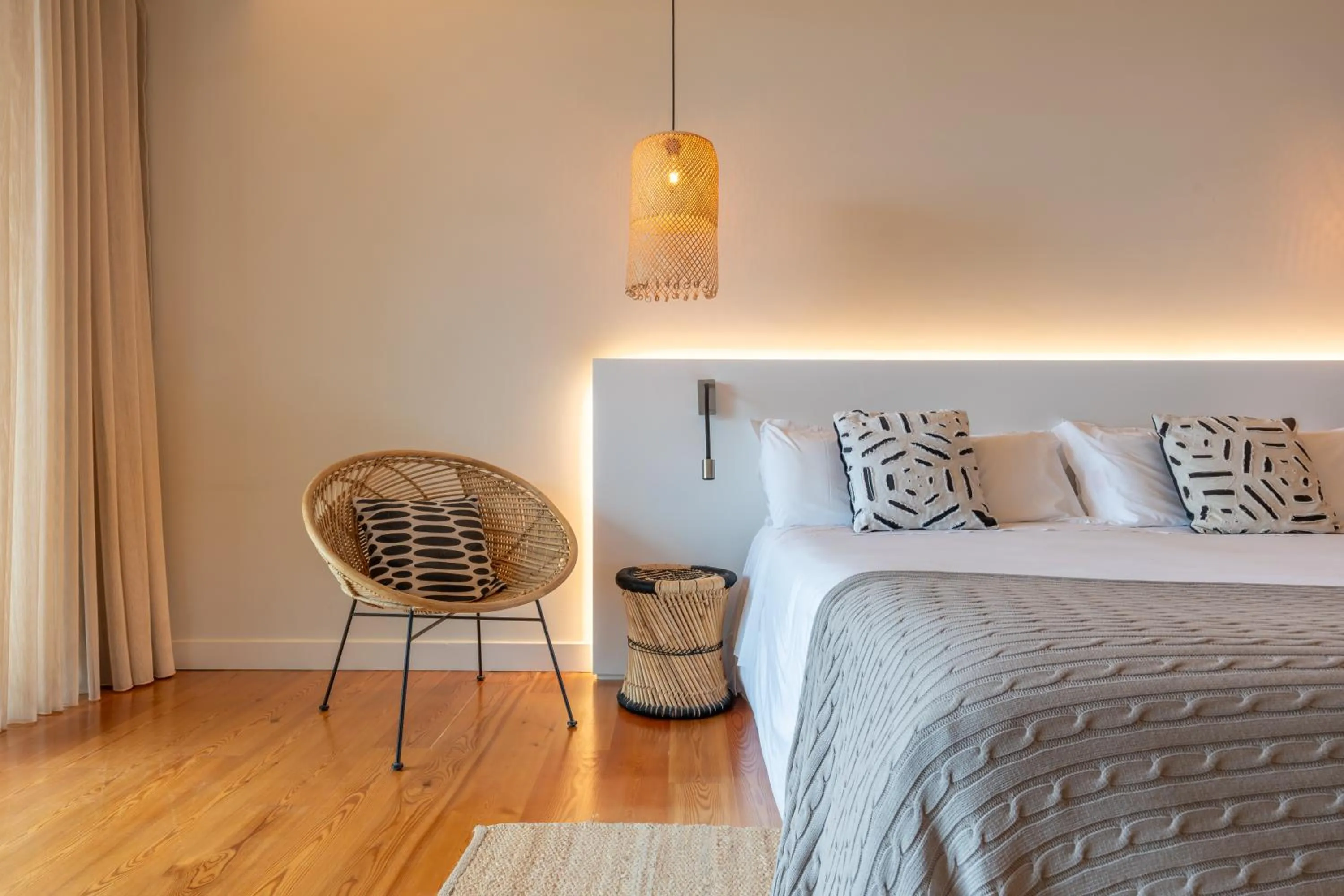 Bed in SENSI Azores Nature and SPA