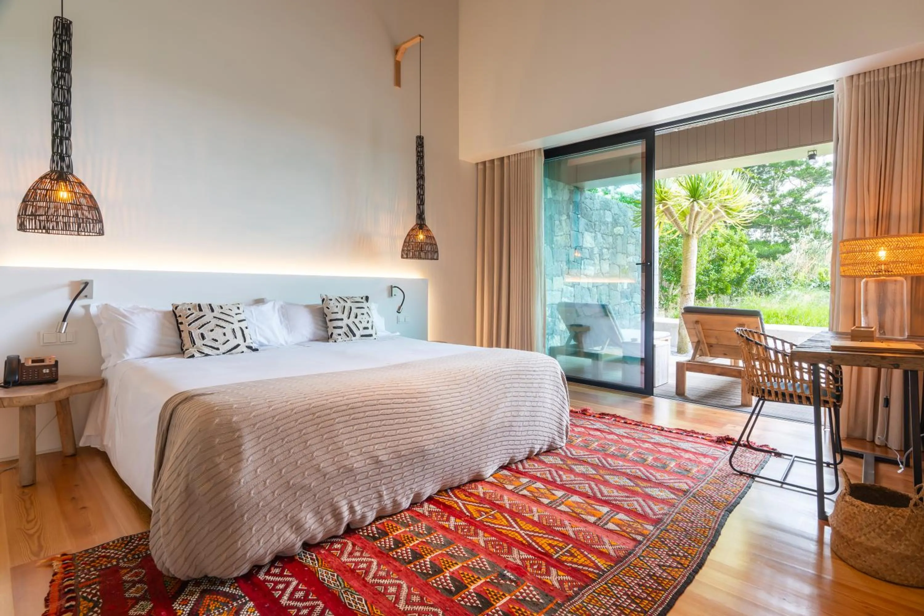 Bedroom, Bed in SENSI Azores Nature and SPA