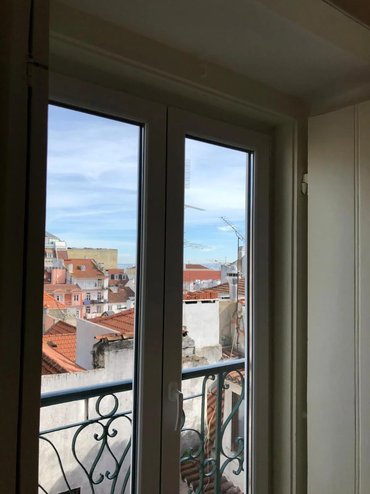 Bedroom in Hip Tailor Made Duplex Penthouse in Bairro Alto