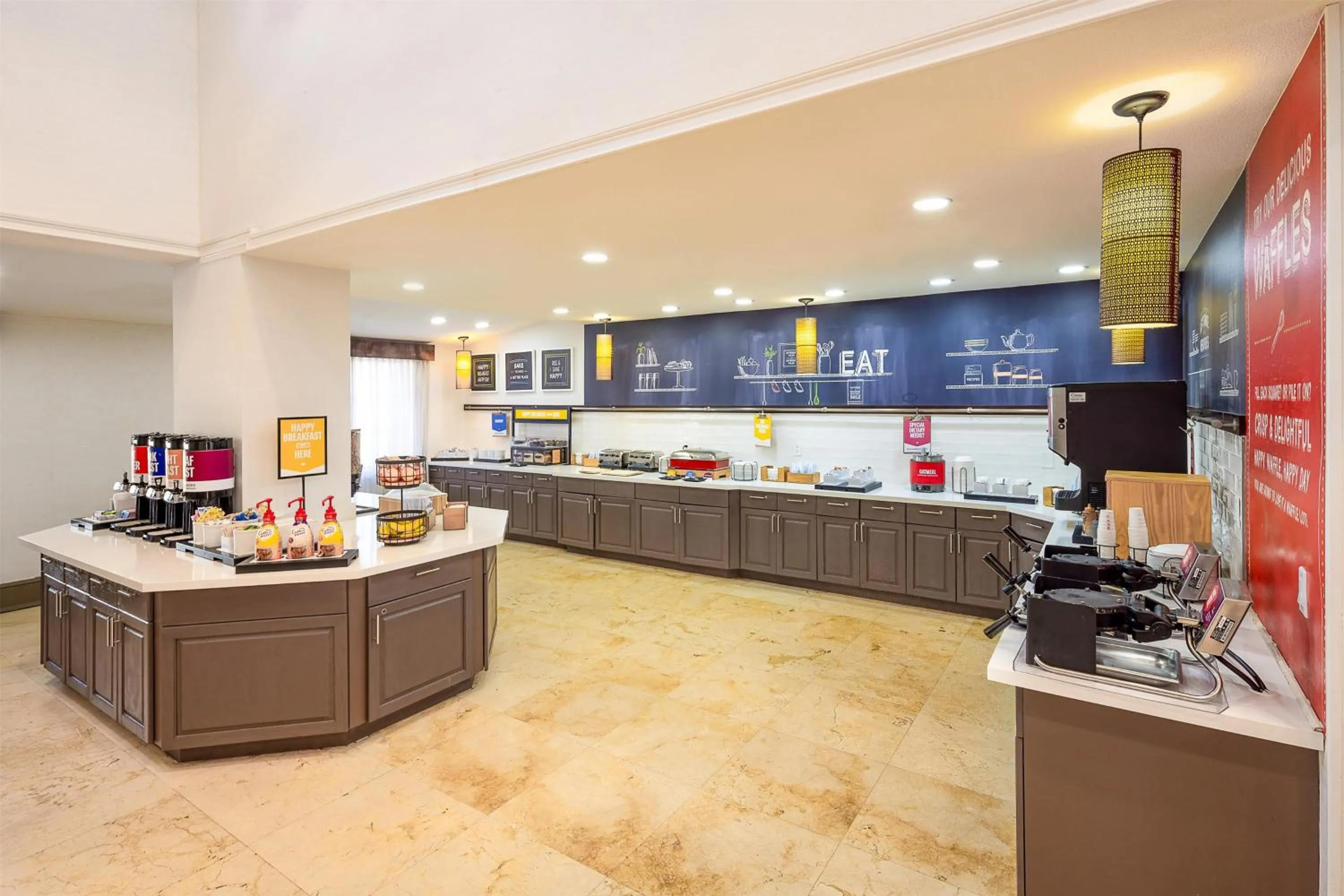 Breakfast in Hampton Inn & Suites St. Augustine-Vilano Beach