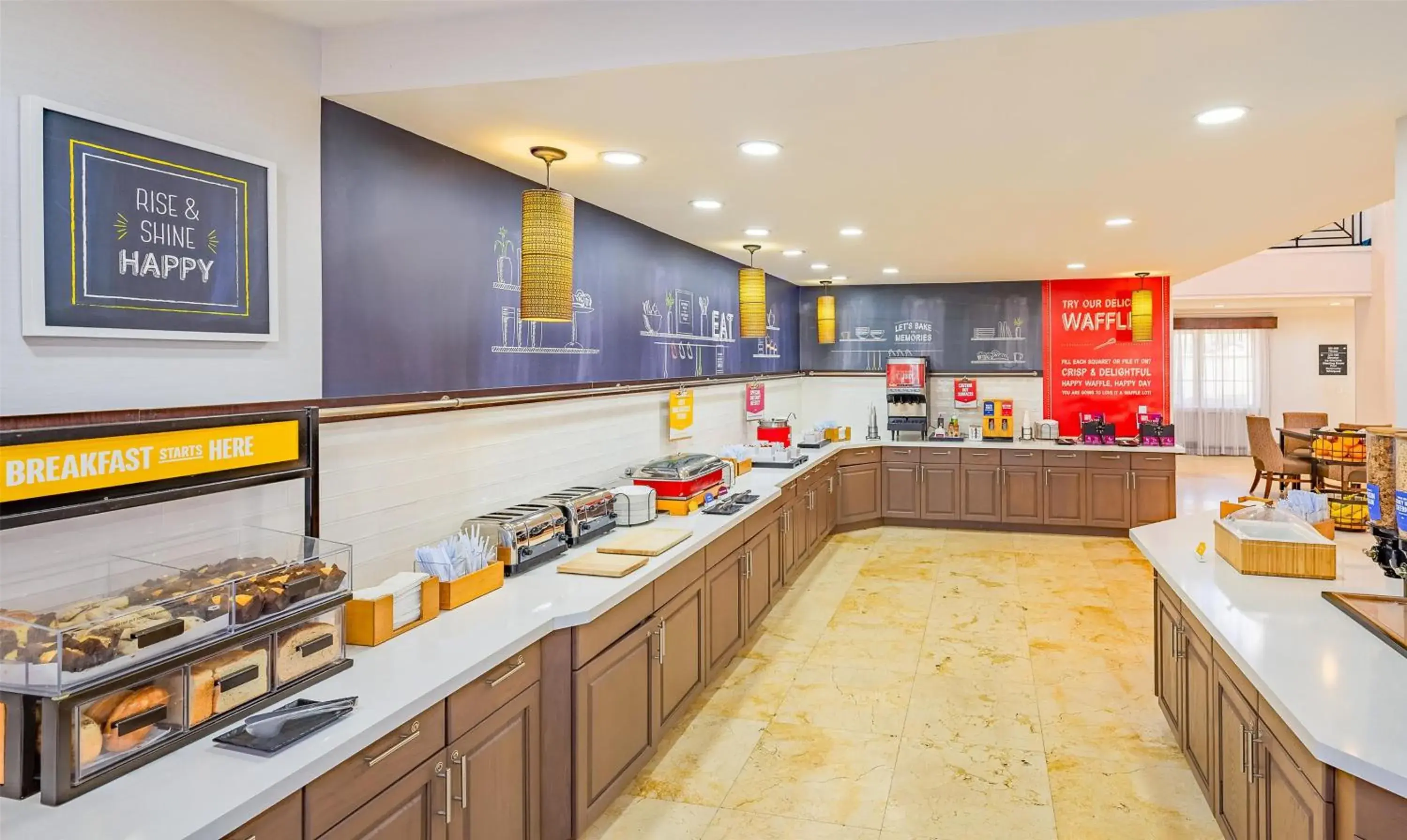 Breakfast in Hampton Inn & Suites St. Augustine-Vilano Beach Breakfast in Hampton Inn & Suites St. Augustine-Vilano Beach