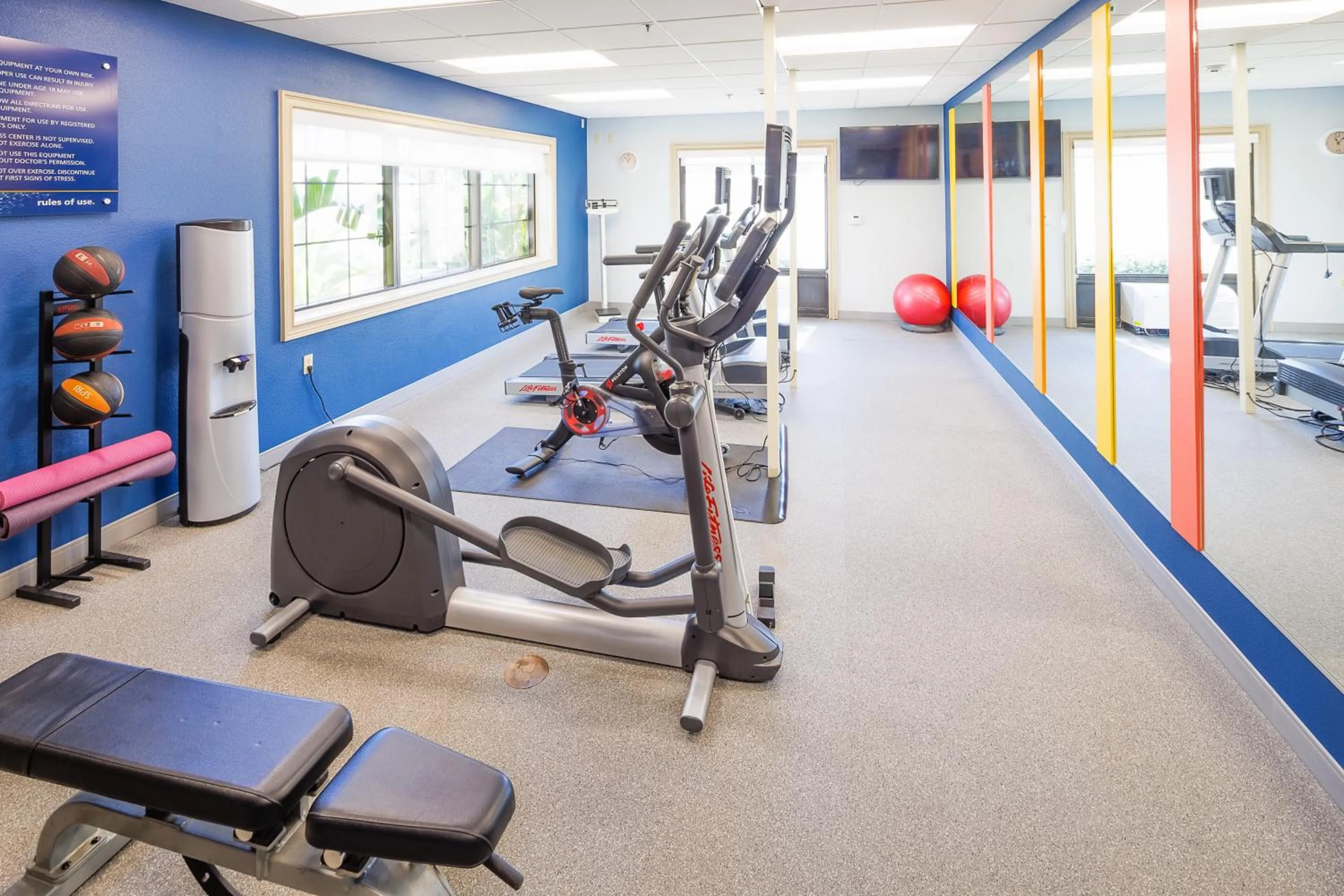 Fitness centre/facilities in Hampton Inn & Suites St. Augustine-Vilano Beach