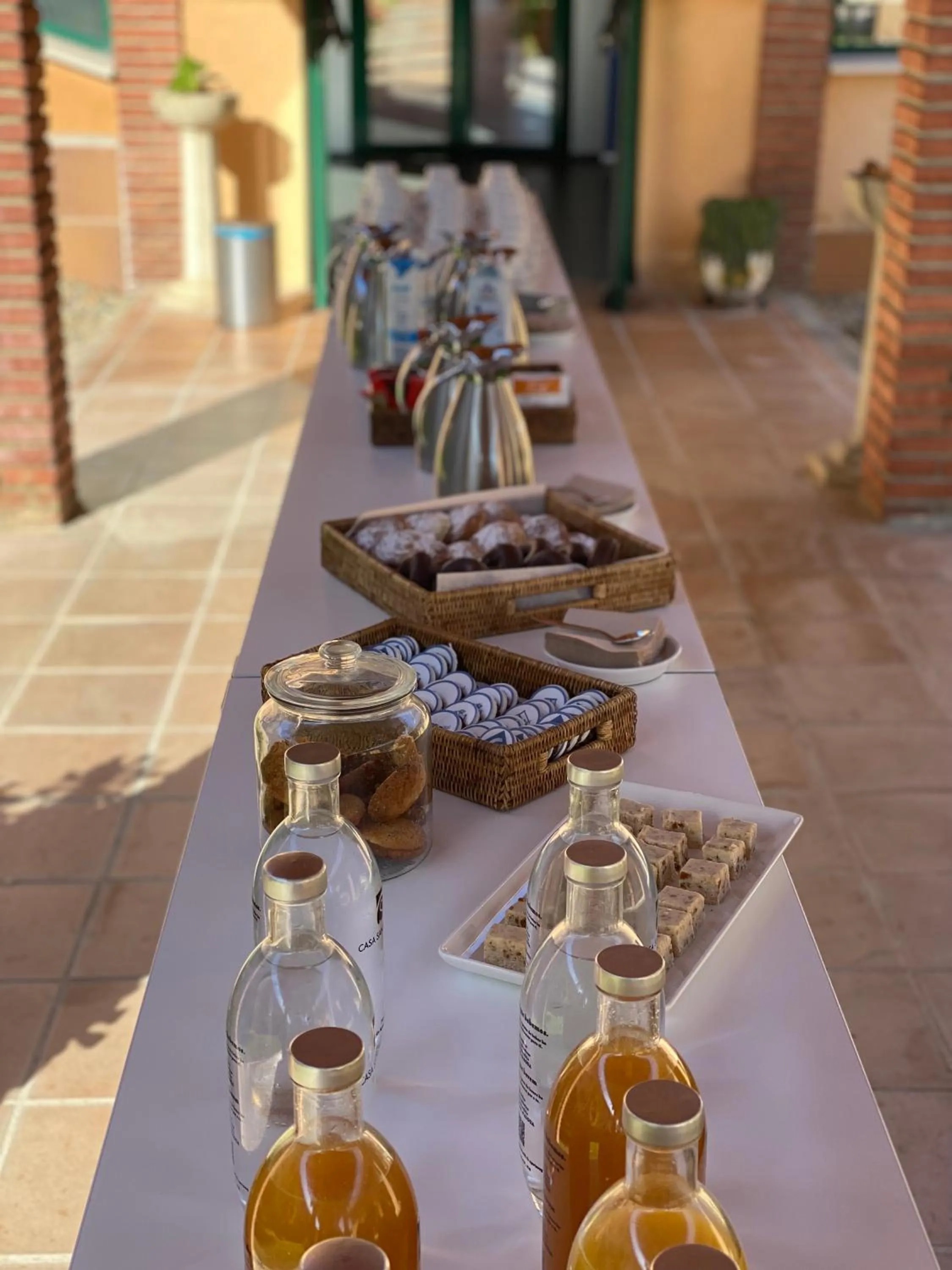 Food and drinks in Casa Santa Elena