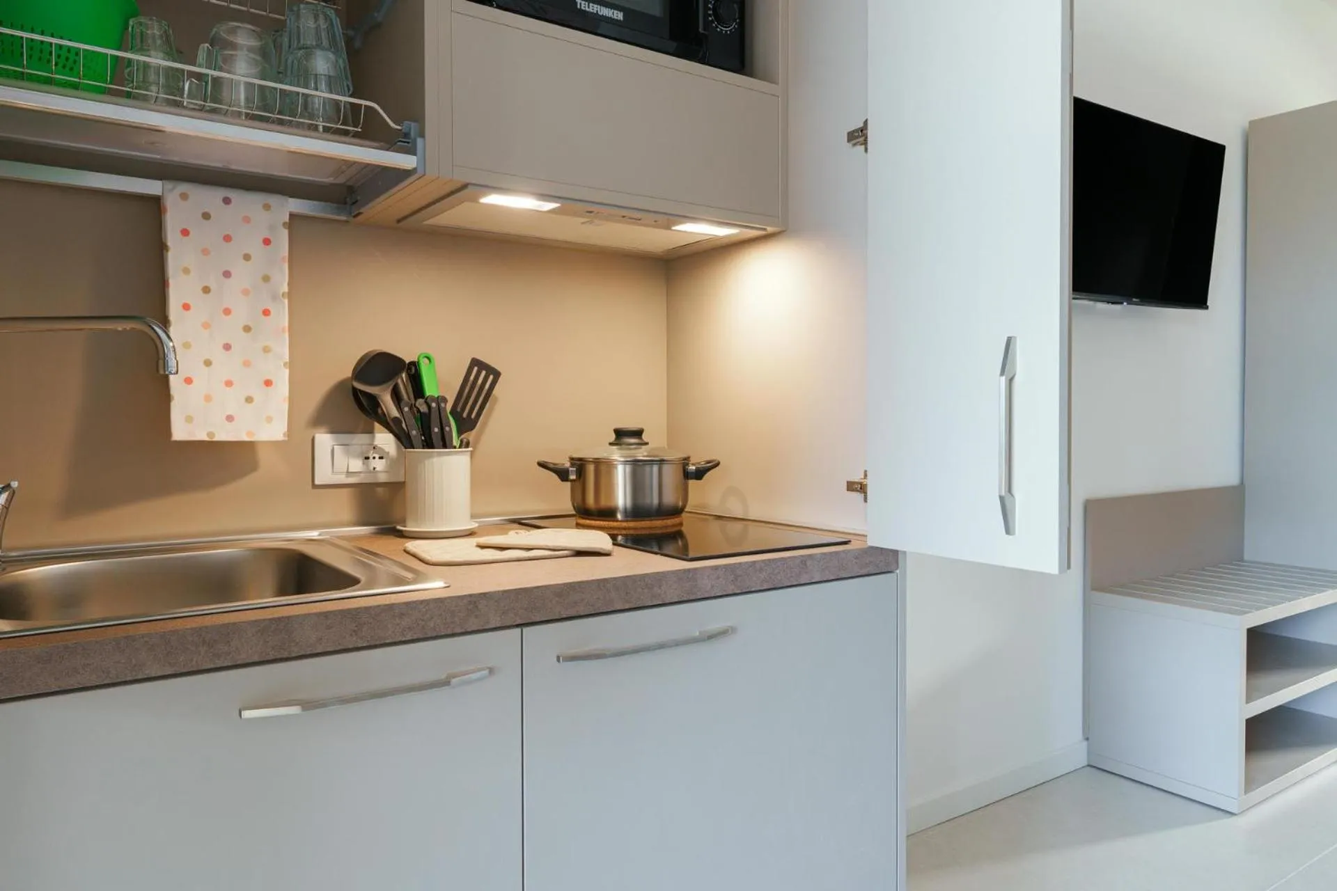 Kitchen or kitchenette in Vada Village