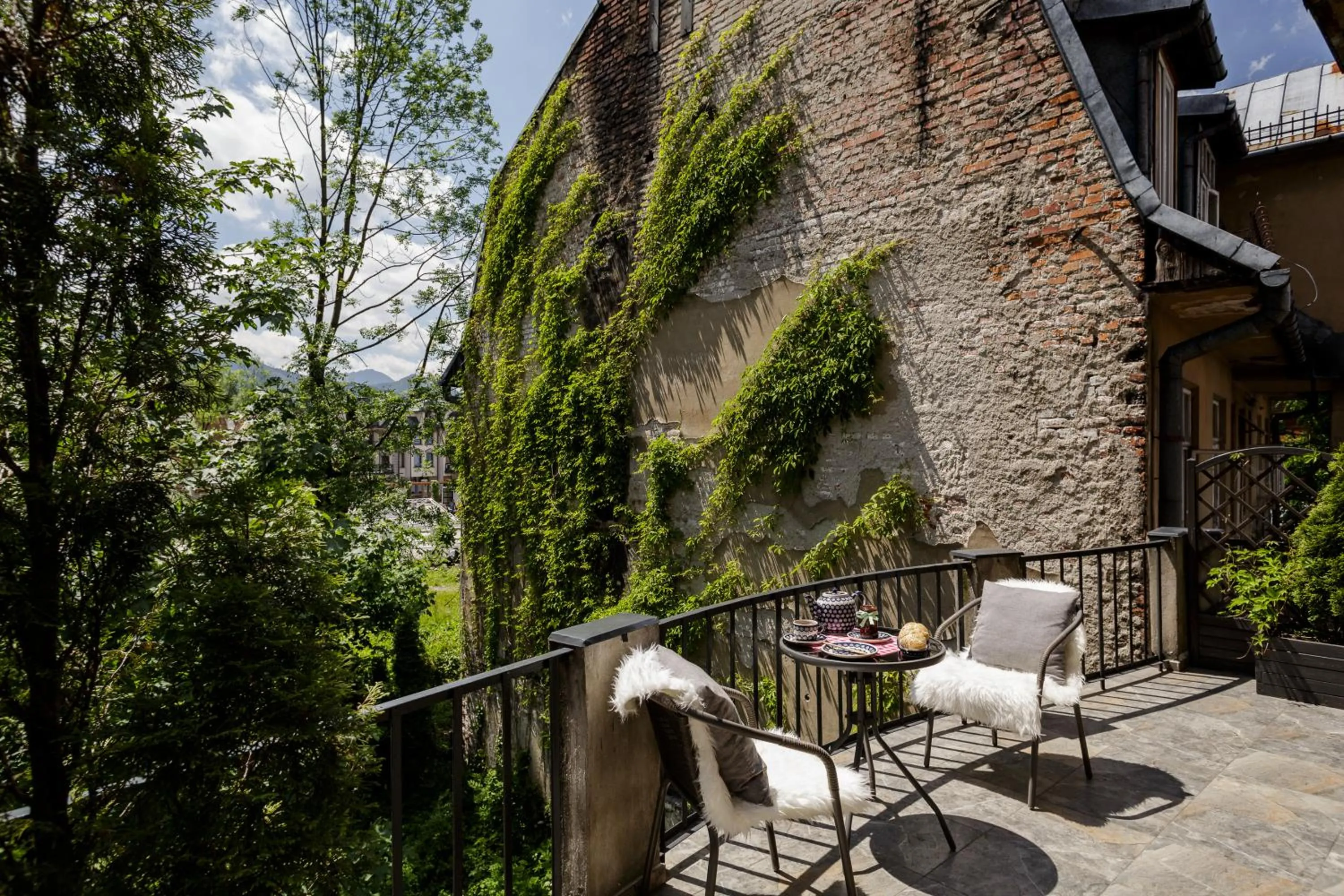 Balcony/Terrace in Apartamenty Tatra Club Centrum