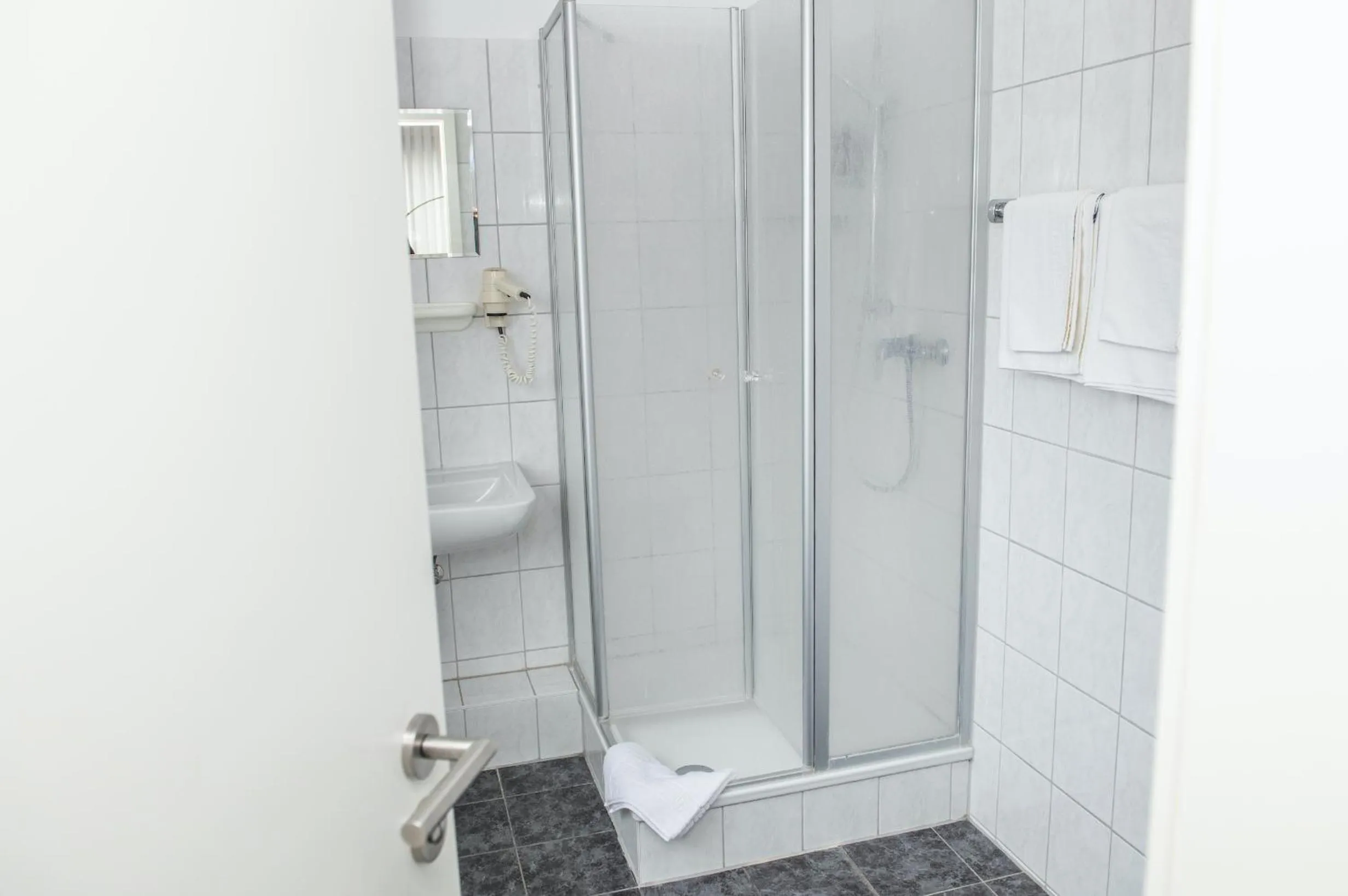 Bathroom in Hotel Daub