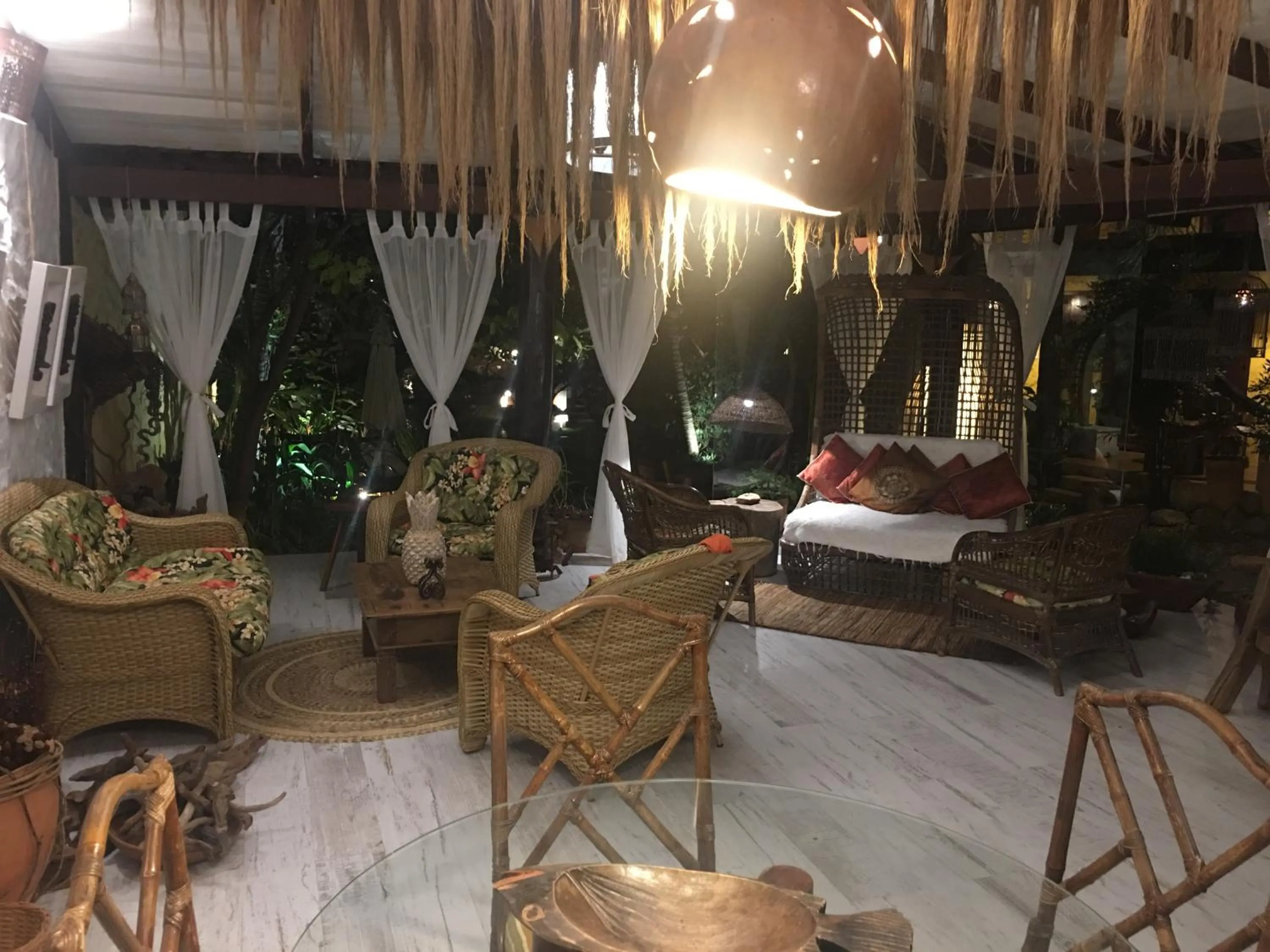 Bed in Pousada Bambu Brasil