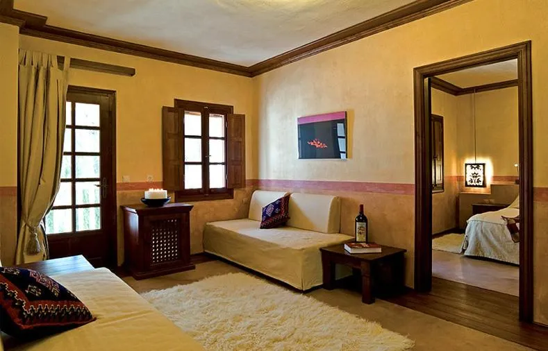 Photo of the whole room, Bed in Katogi Averoff Hotel & Winery