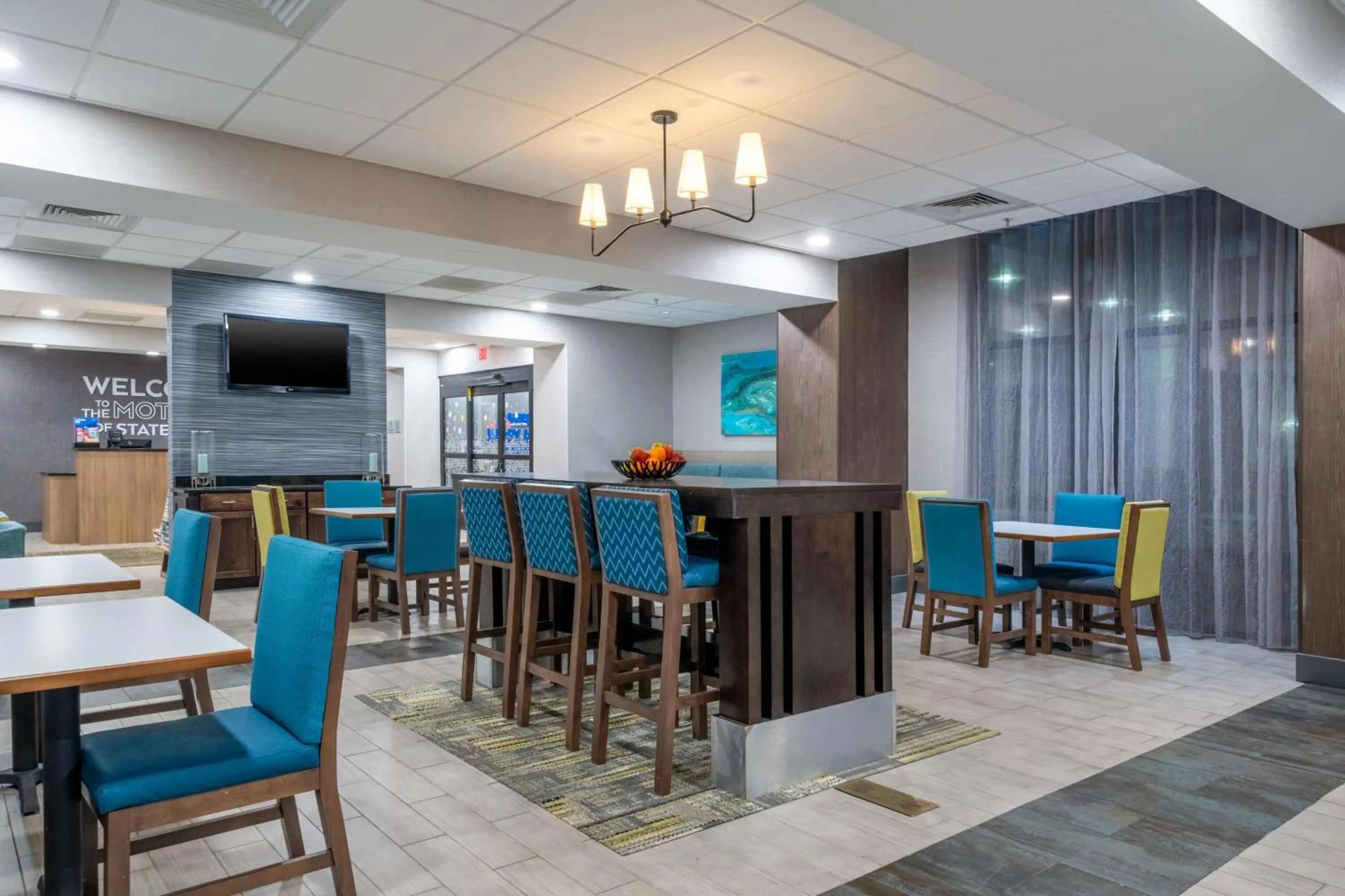 Lobby or reception in Hampton Inn Dahlgren