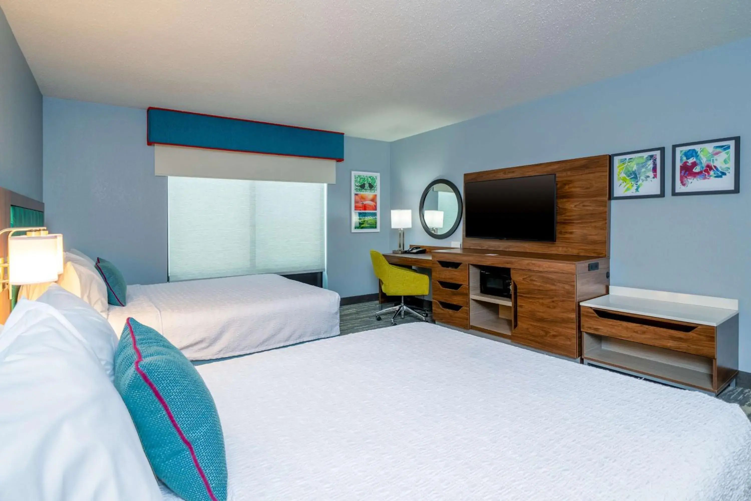 Bed in Hampton Inn Dahlgren Bed in Hampton Inn Dahlgren