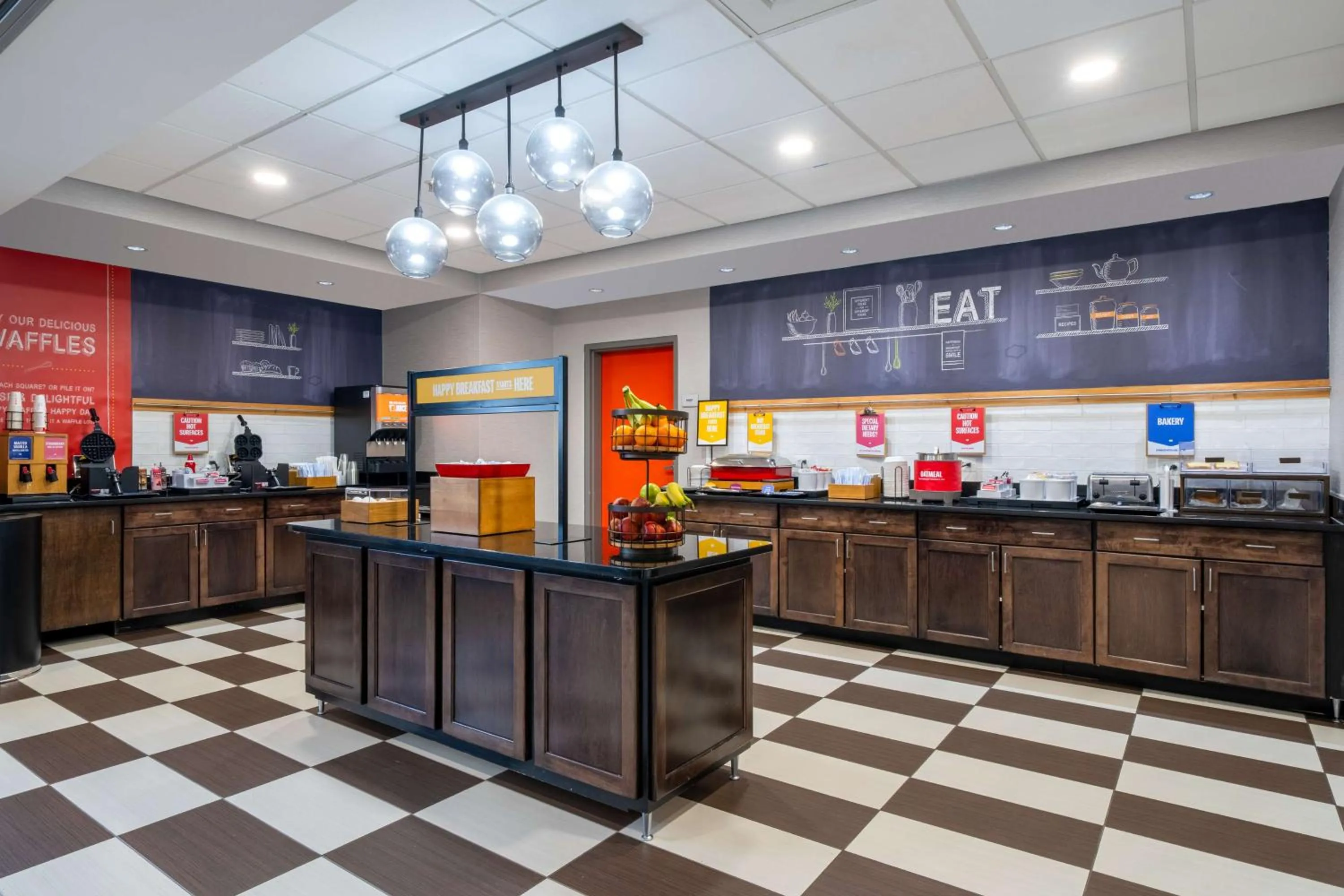 Restaurant/places to eat in Hampton Inn Dahlgren