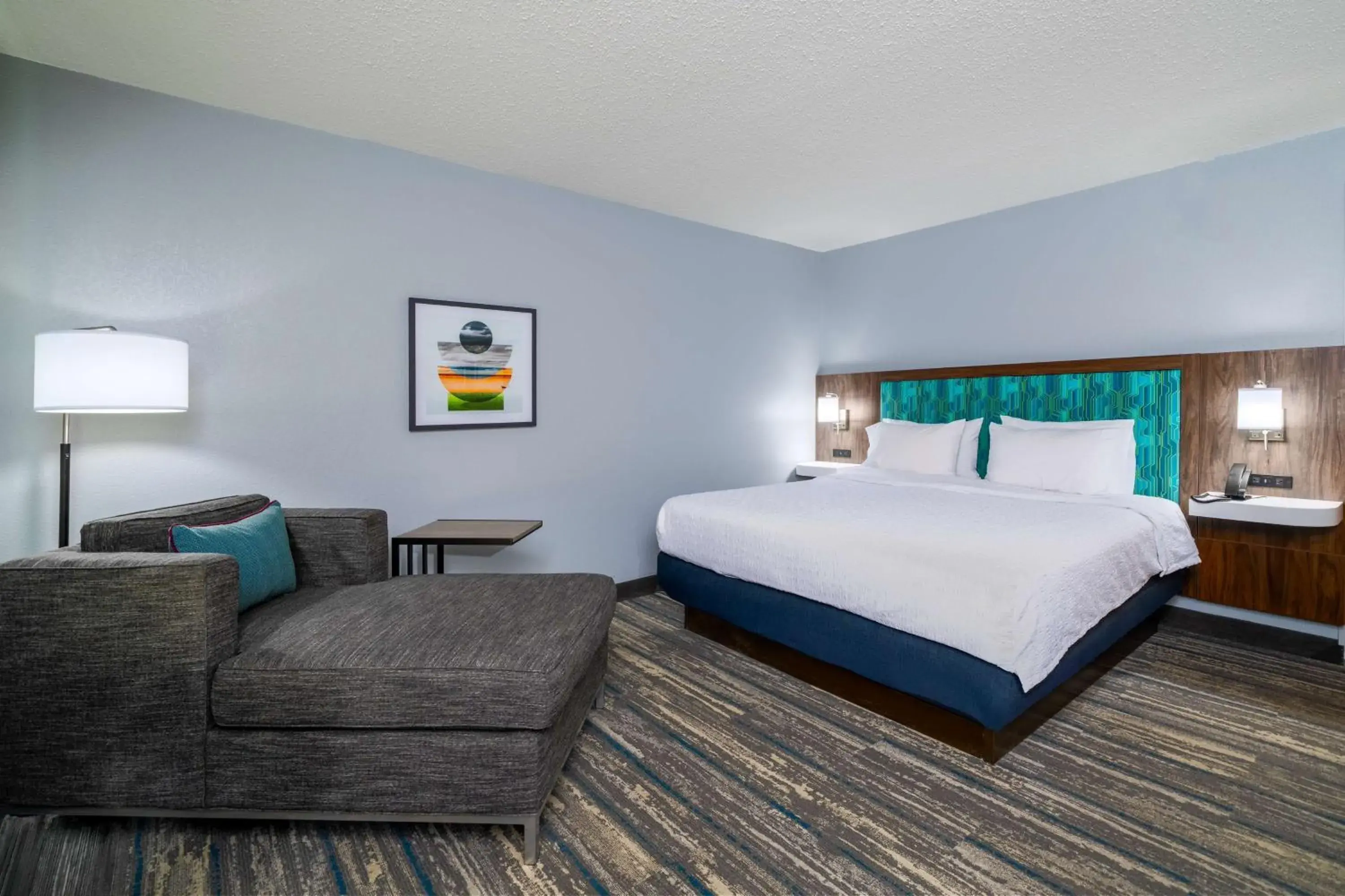 King Room with Accessible Tub - Mobility and Hearing Access/Non-Smoking in Hampton Inn Dahlgren King Room with Accessible Tub - Mobility and Hearing Access/Non-Smoking in Hampton Inn Dahlgren