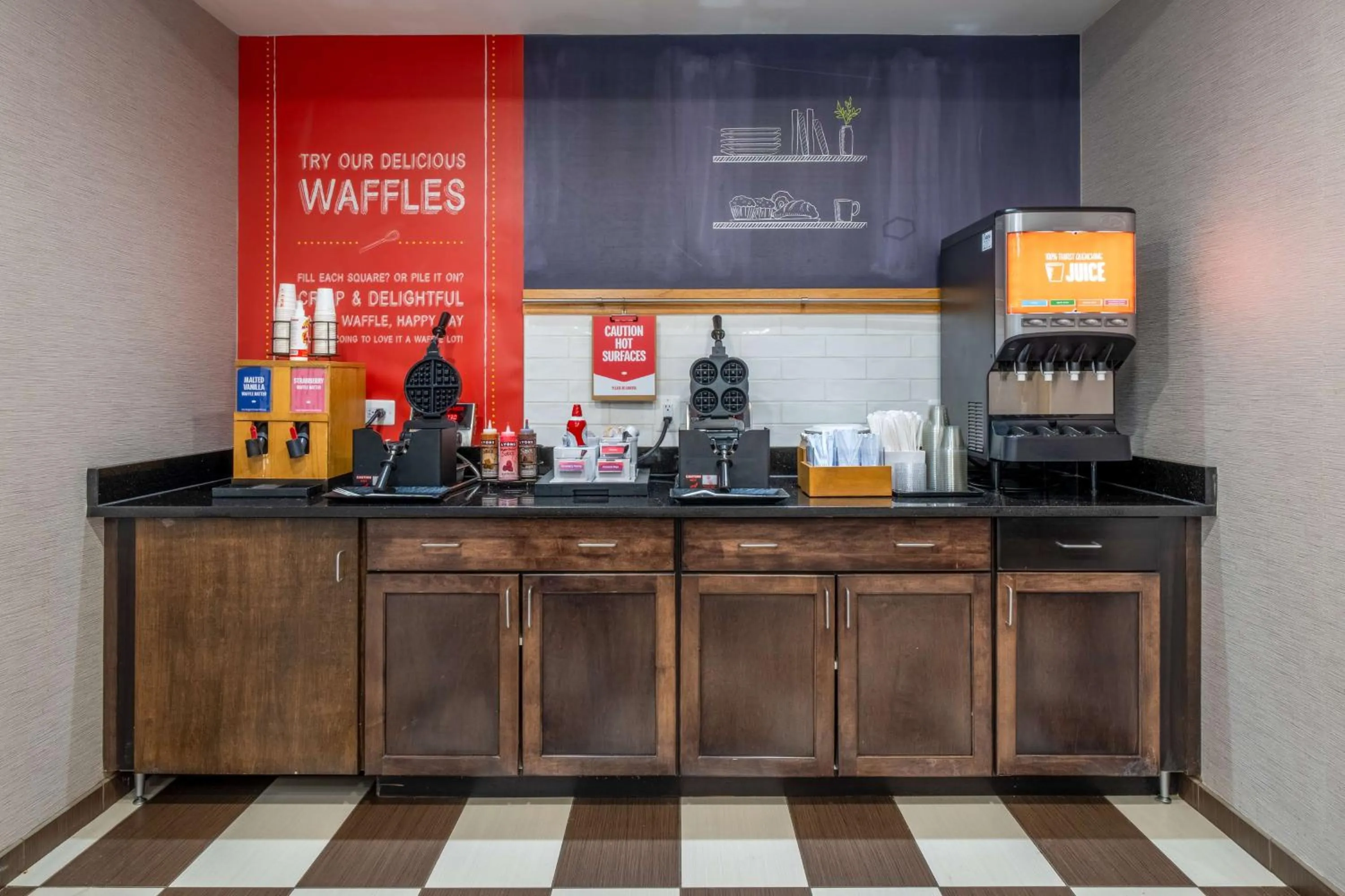 Restaurant/places to eat in Hampton Inn Dahlgren