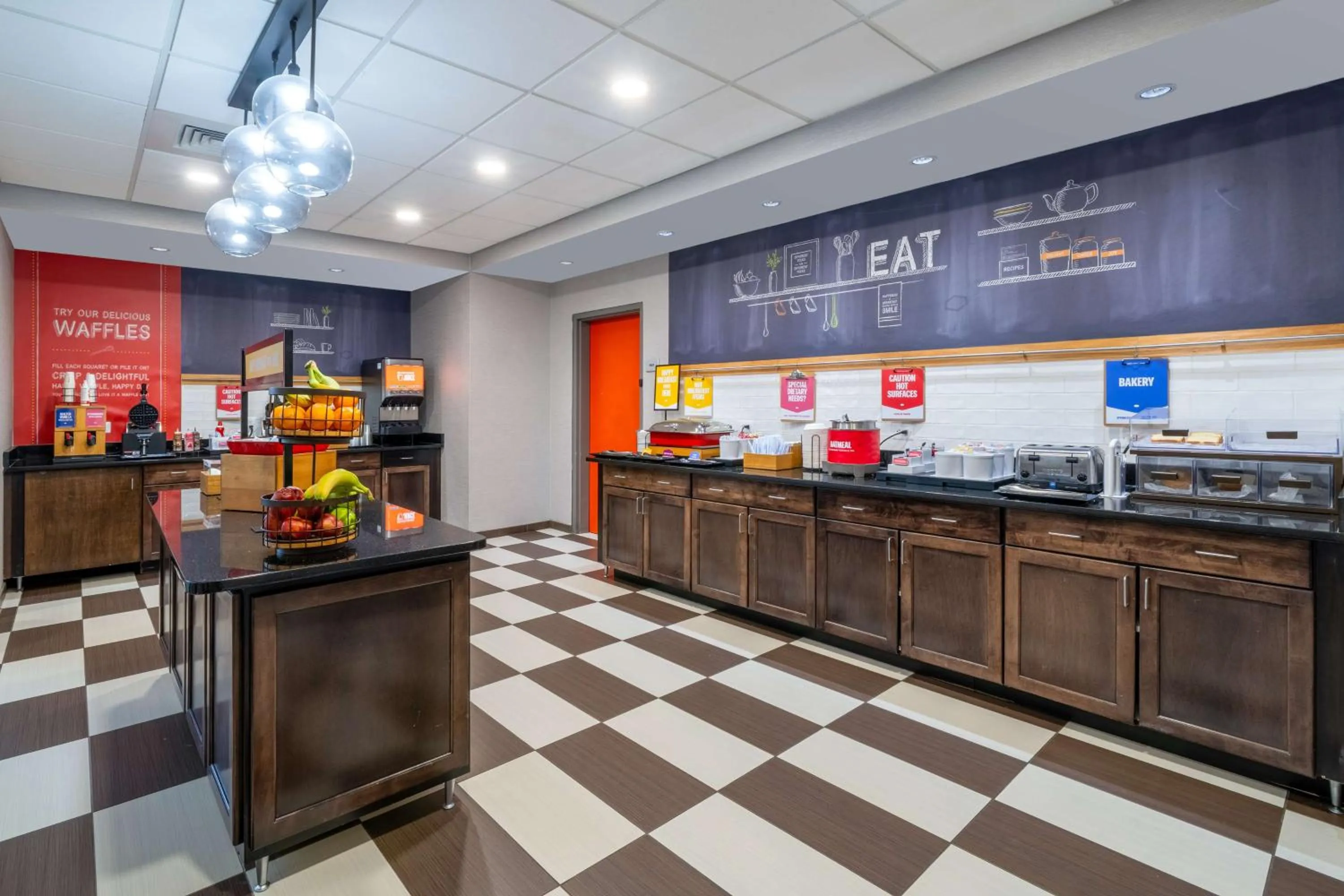 Breakfast in Hampton Inn Dahlgren