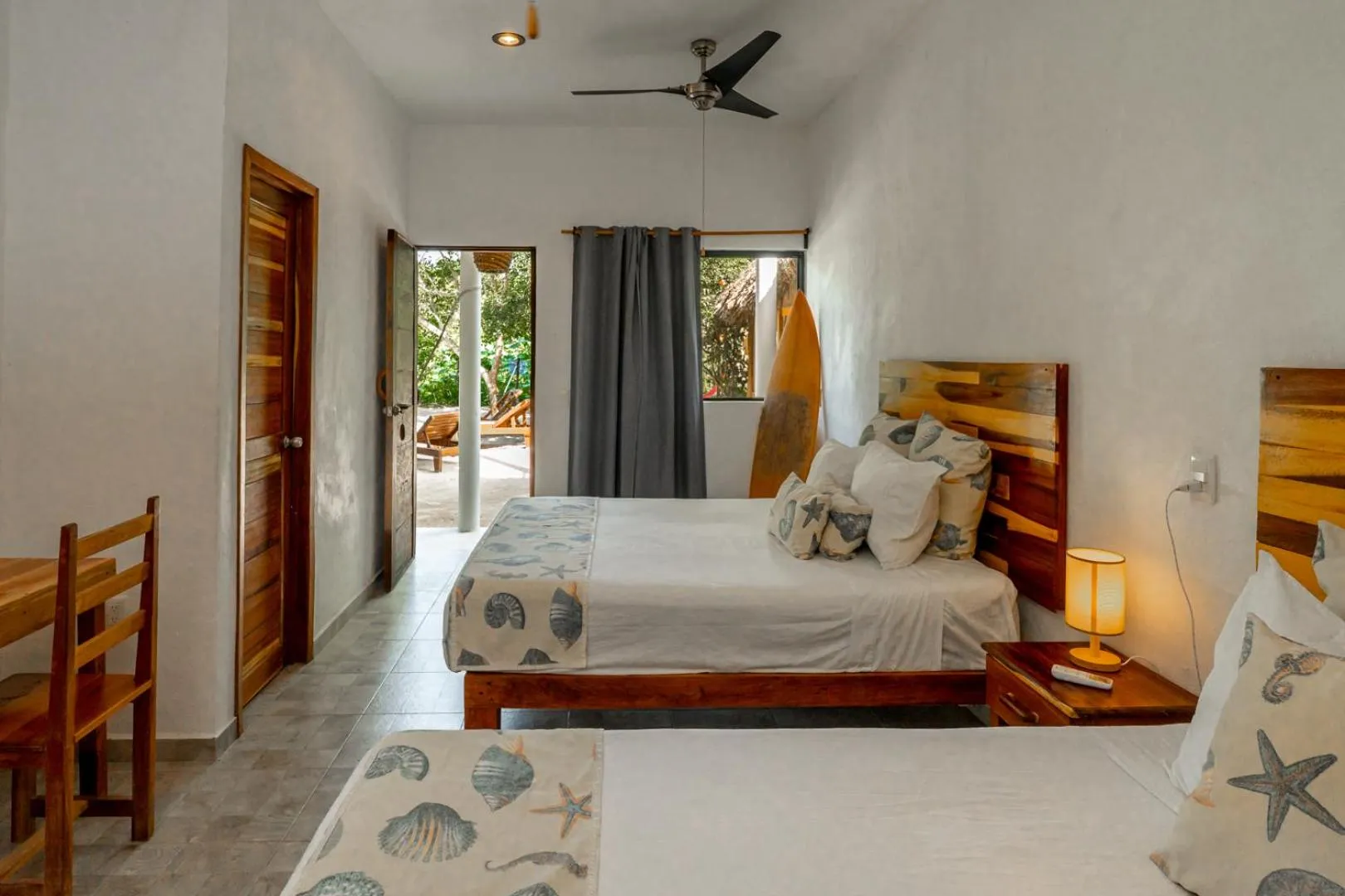 Bed in Casa Cuyo Hotel