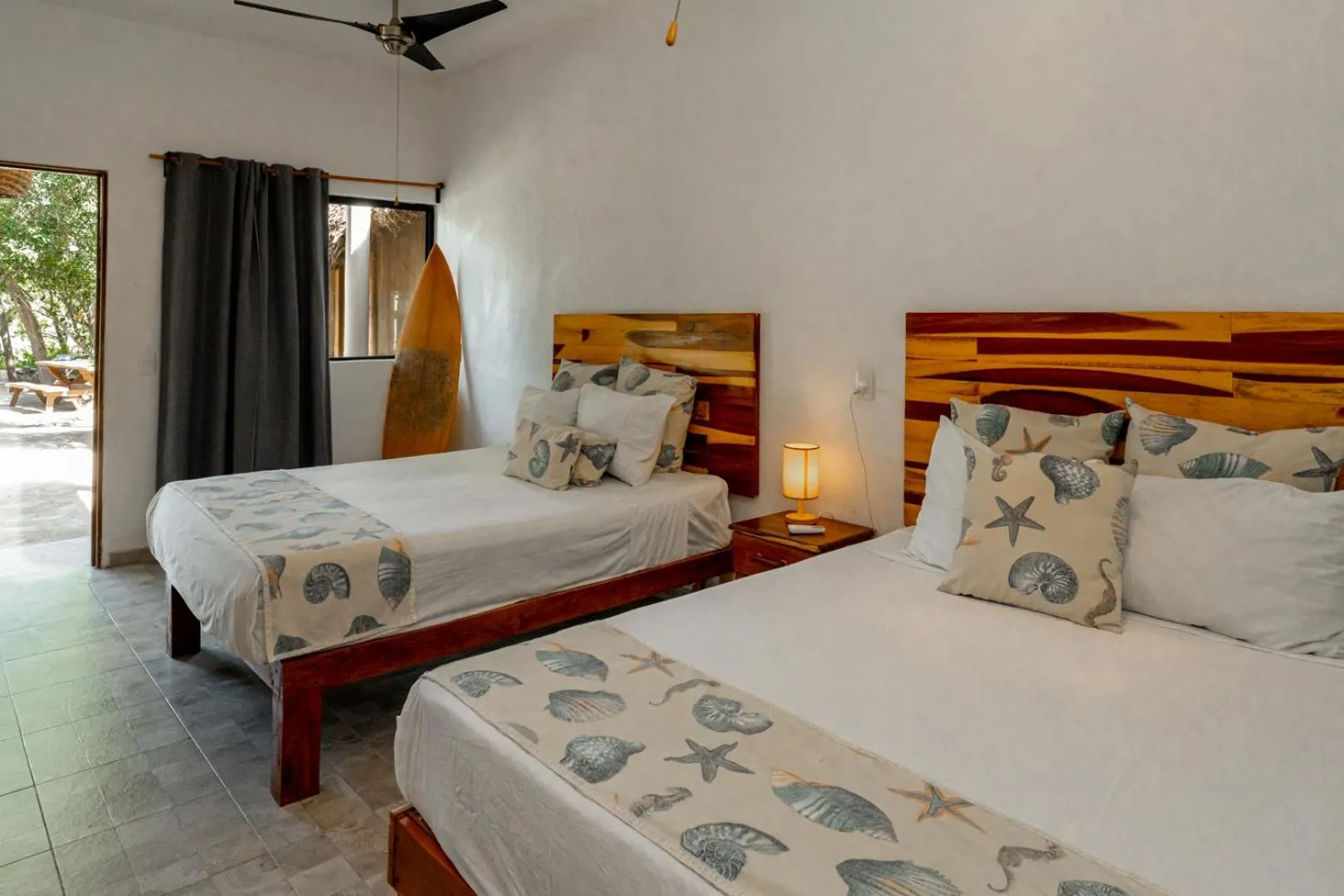 Bed in Casa Cuyo Hotel