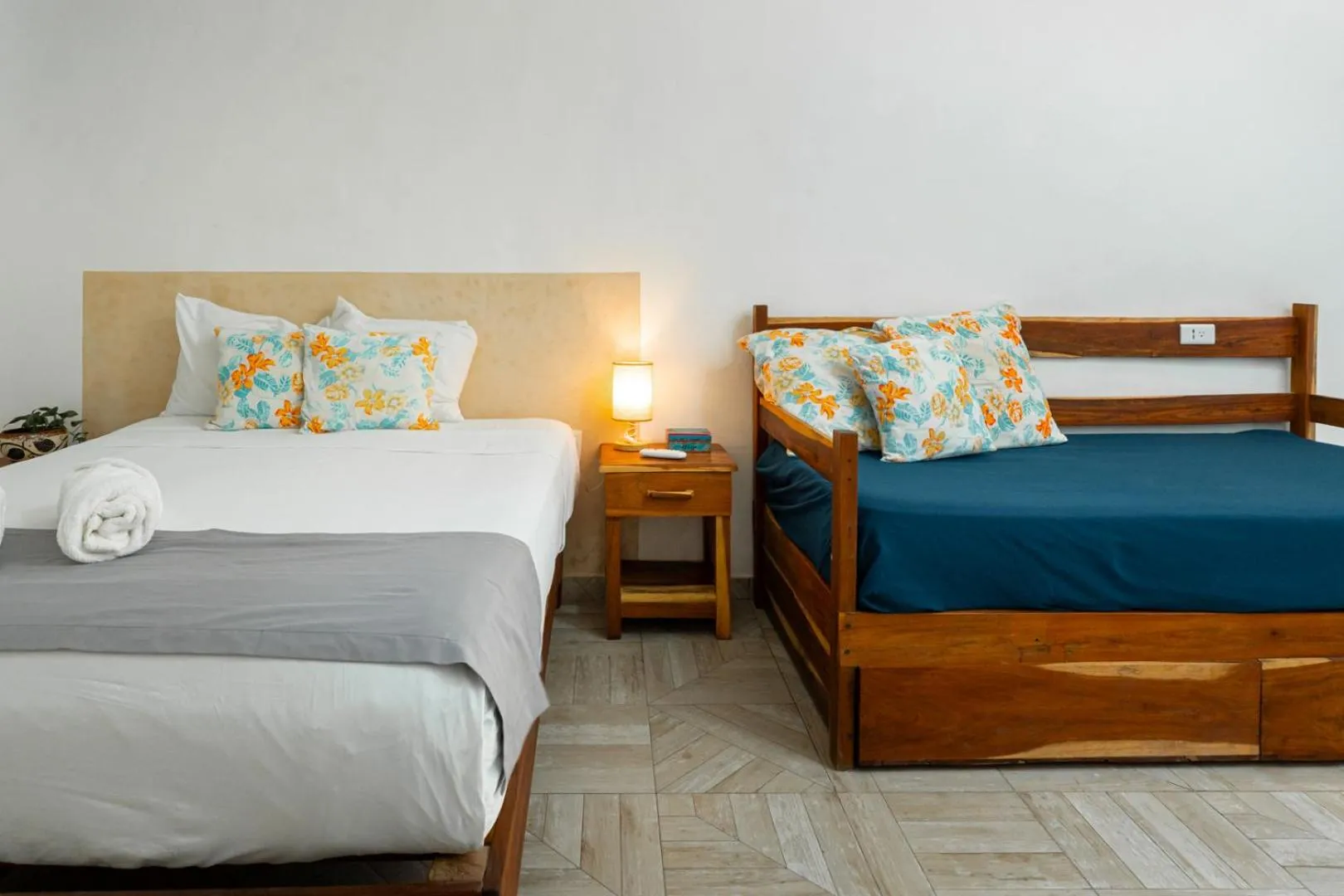 Bed in Casa Cuyo Hotel