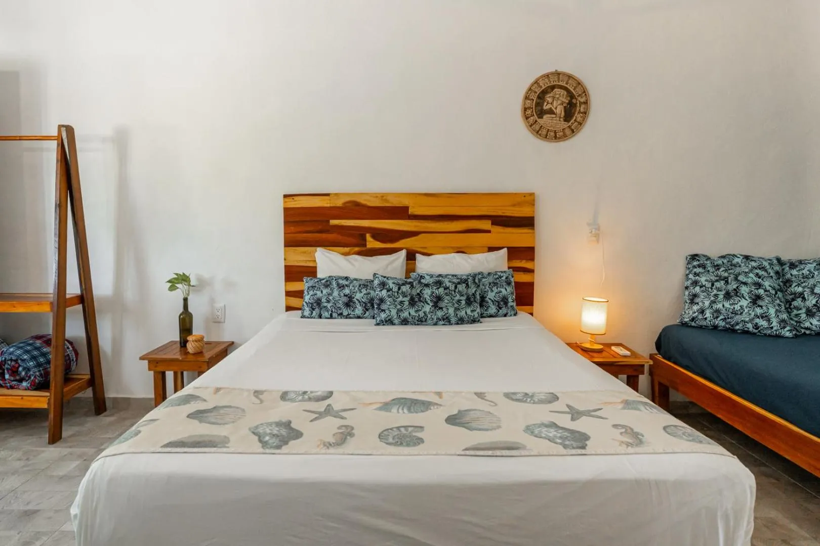 Bed in Casa Cuyo Hotel